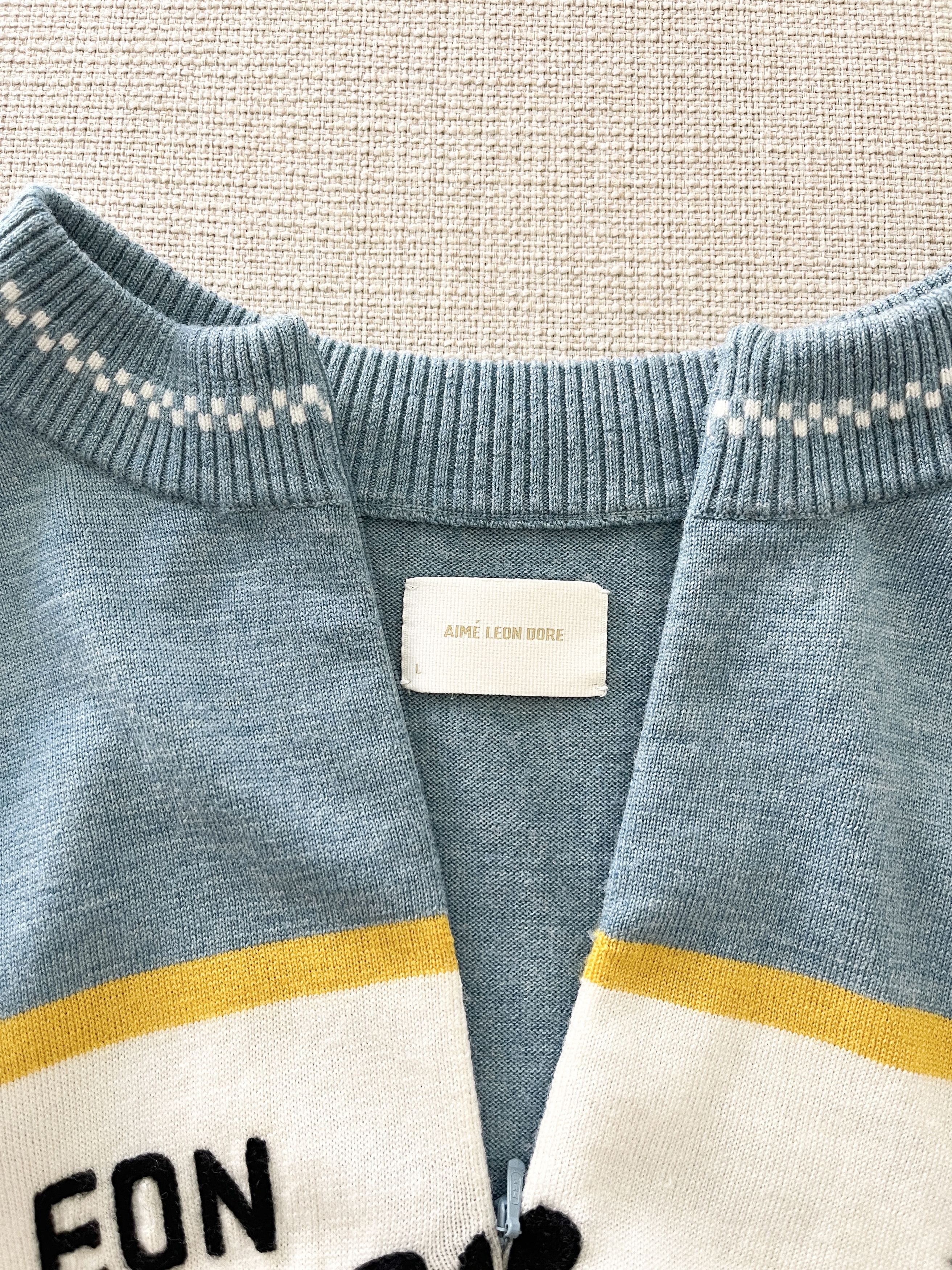 Aime Leon Dore ARCHIVAL! Aimé Leon Dore SS23 Knit Cycling Jersey Size US L / EU 52-54 / 3 - 6 Thumbnail