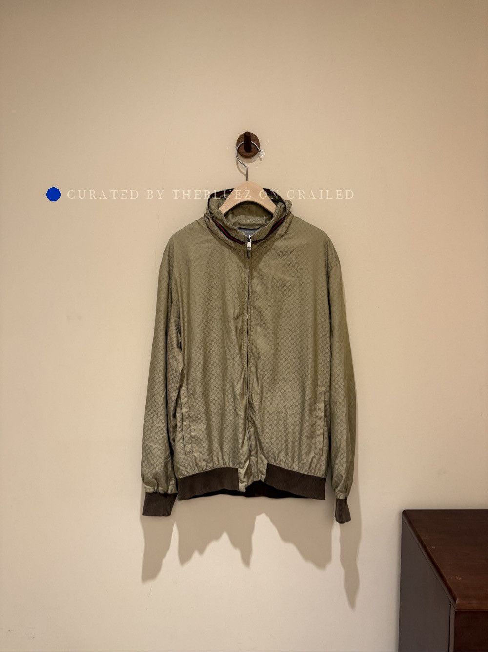 Gucci Elegant Hooded Jacket in Beige Size US M / EU 48-50 / 2 - 1 Thumbnail