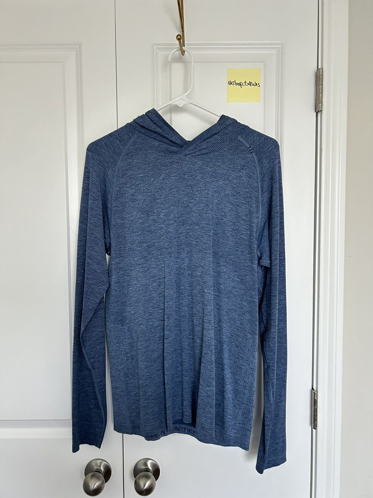 Lululemon Lululemon Pacebreaker Hoodie (Blue) Size US S / EU 44-46 / 1 - 1 Thumbnail