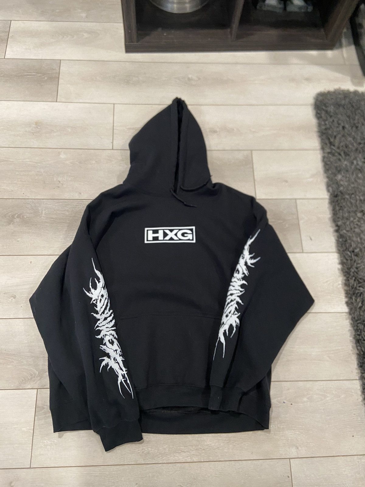 image of Homixide Gang 2022 Tour Hoodie in Black, Men's (Size 2XL)