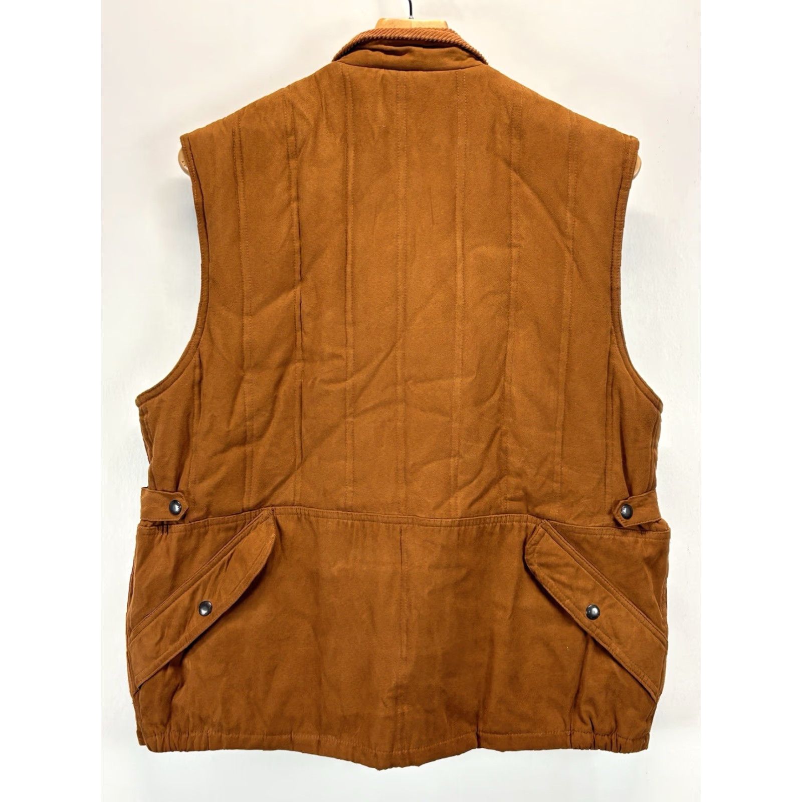 Orvis Orvis Micosuede Vest Sz Large Men’s Brown Corduroy Collar Insulated Quilted Gorp Size US L / EU 52-54 / 3 - 2 Thumbnail