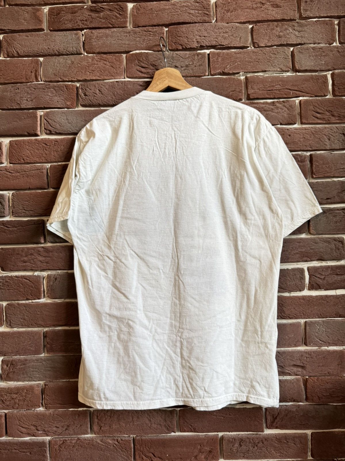 Band Tees × Vintage Vintage 90s Simgund Freud Pop Art Tee Rare Hype L White 90s Size US L / EU 52-54 / 3 - 8 Thumbnail