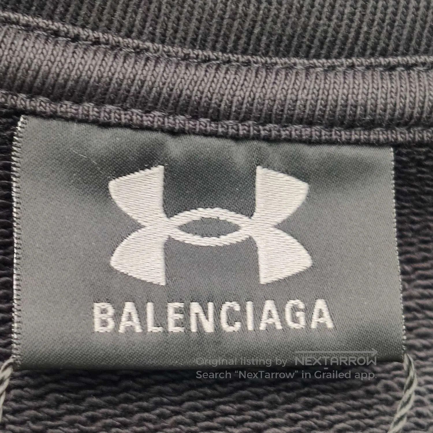Balenciaga Balenciaga XS Black Logo Crewneck Sweatshirt. Size US XS / EU 42 / 0 - 2 Thumbnail