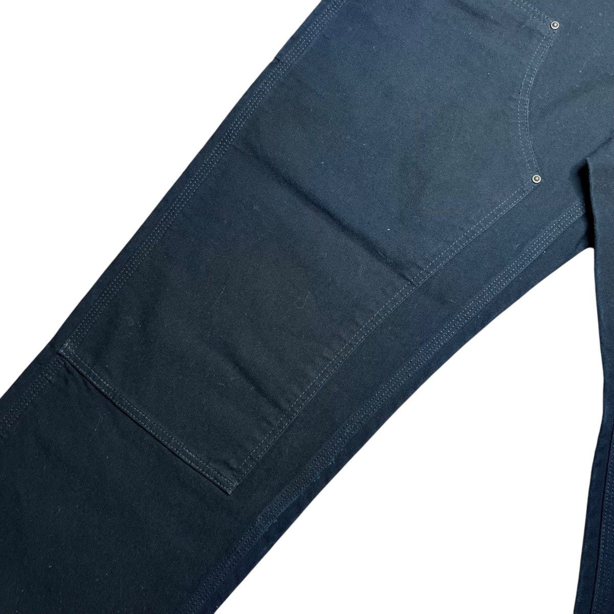 Carhartt × Vintage 2000s Carhartt Black Double Knee Carpenter Dungaree Pants Size US 34 / EU 50 - 5 Thumbnail