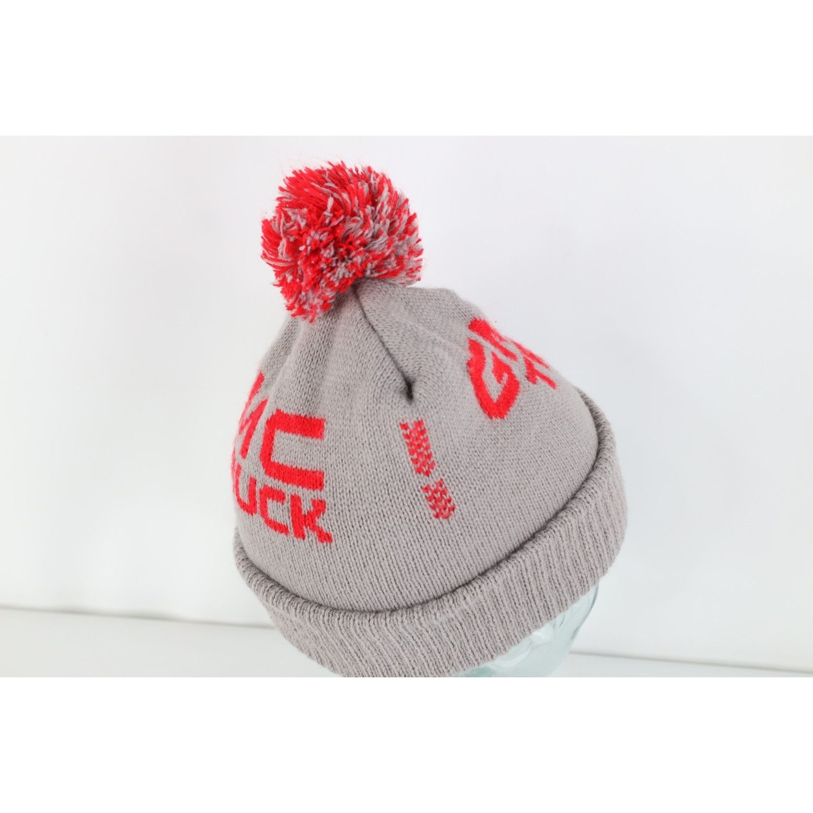 Vintage Vintage 80s 90s General Motors GMC Trucks Knit Winter Beanie Size ONE SIZE - 5 Thumbnail