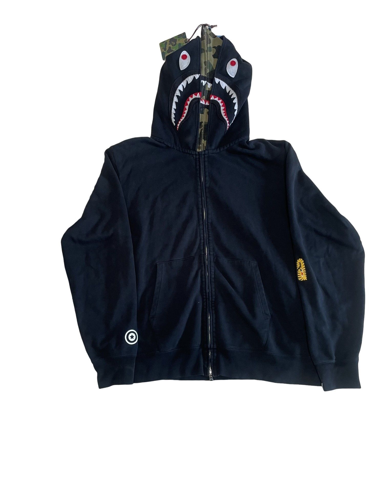 Bape × Nigo Bape A Bathing Ape Big Mad Angry Ape Face Fullzip