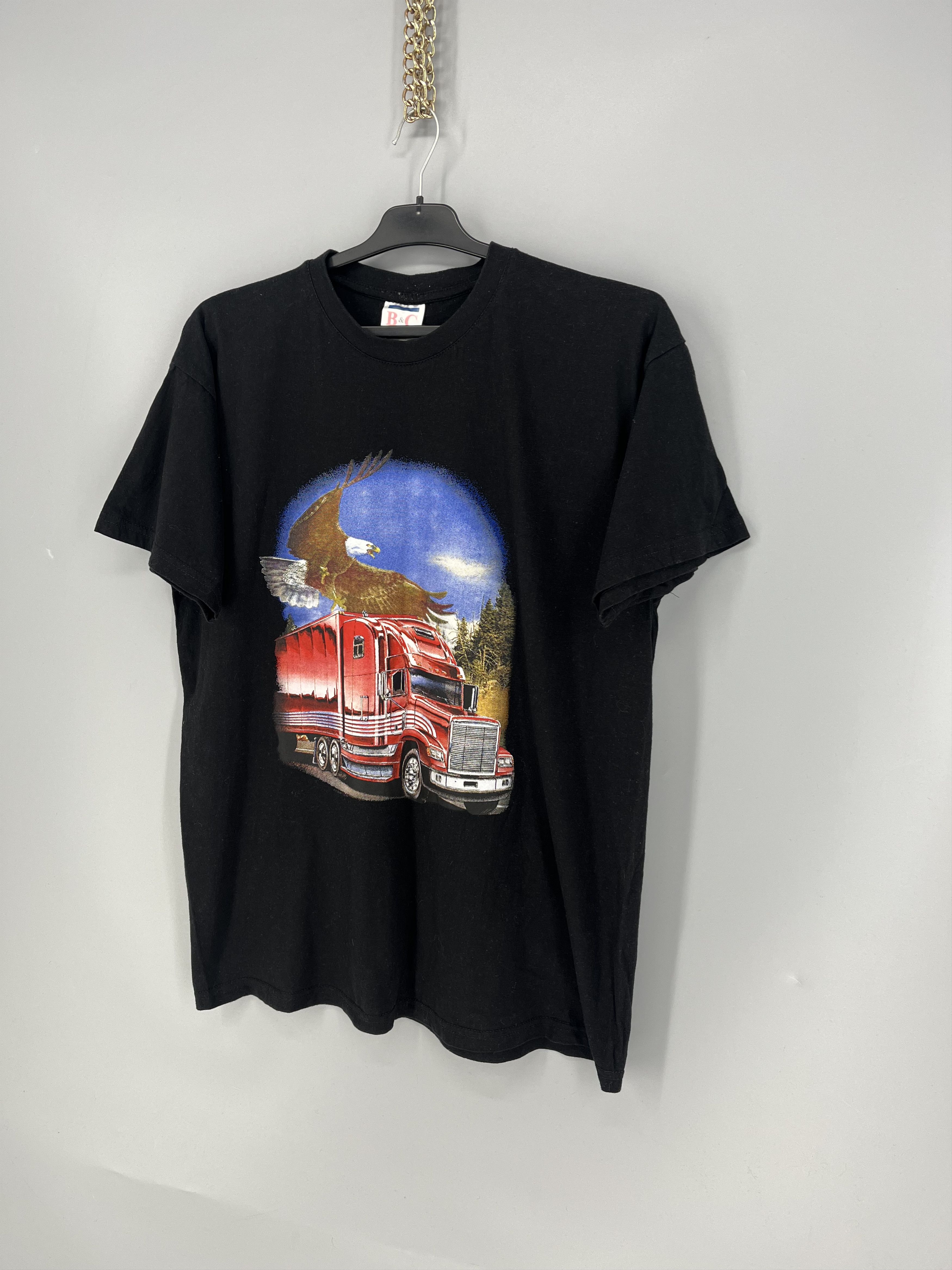 Vintage img VTG 3D Emblem “Follow the Eagle” 1994 Big Print Tee Size US M / EU 48-50 / 2 - 3 Thumbnail