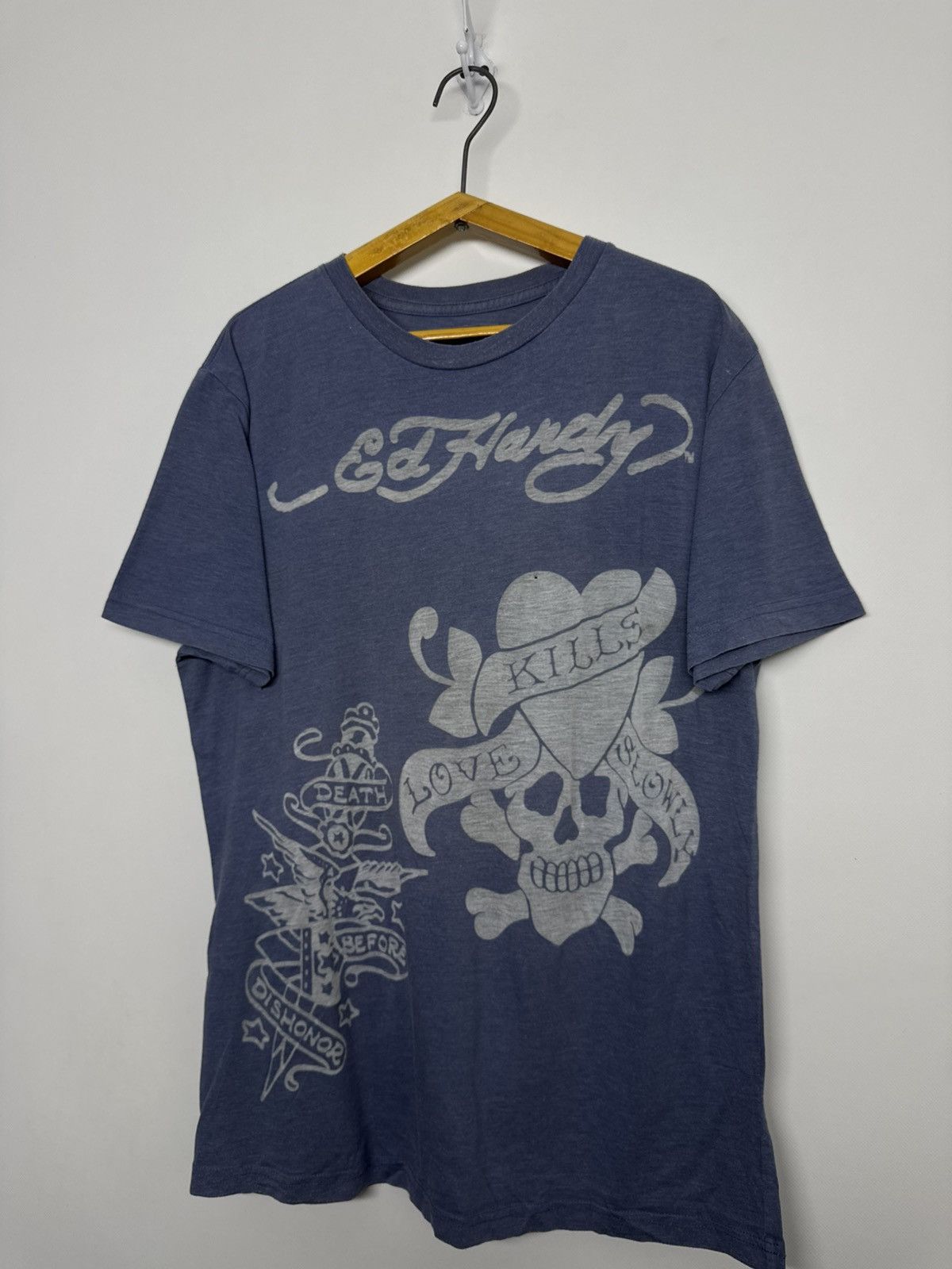 Ed Hardy Vintage Y2k Rare Ed Hardy T-Shirt 00’s Size US M / EU 48-50 / 2 - 5 Thumbnail