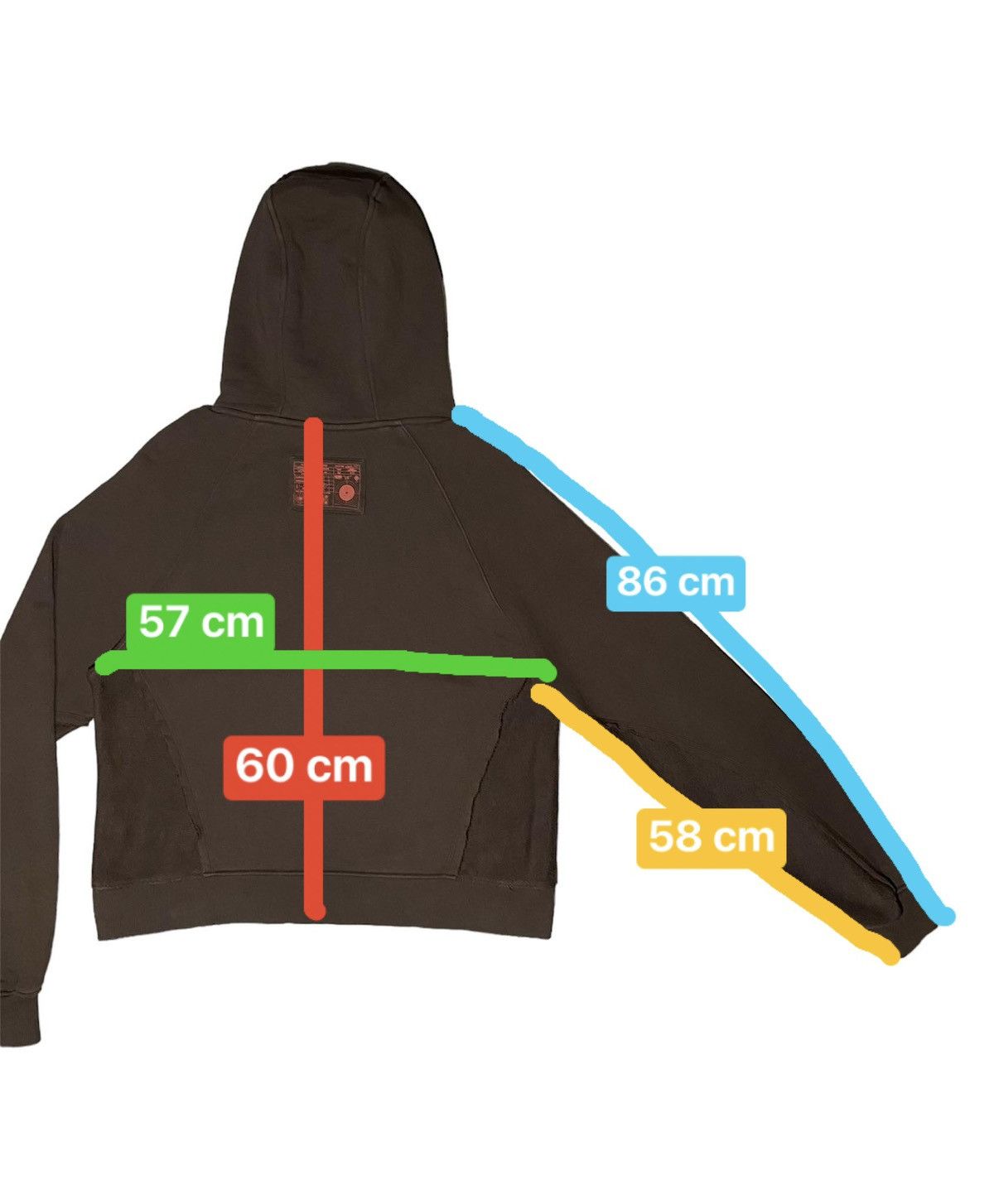 Designer × Vintage Vicinity Shooting House Brown Boxy Fit Hoodie Size US S / EU 44-46 / 1 - 19 Thumbnail
