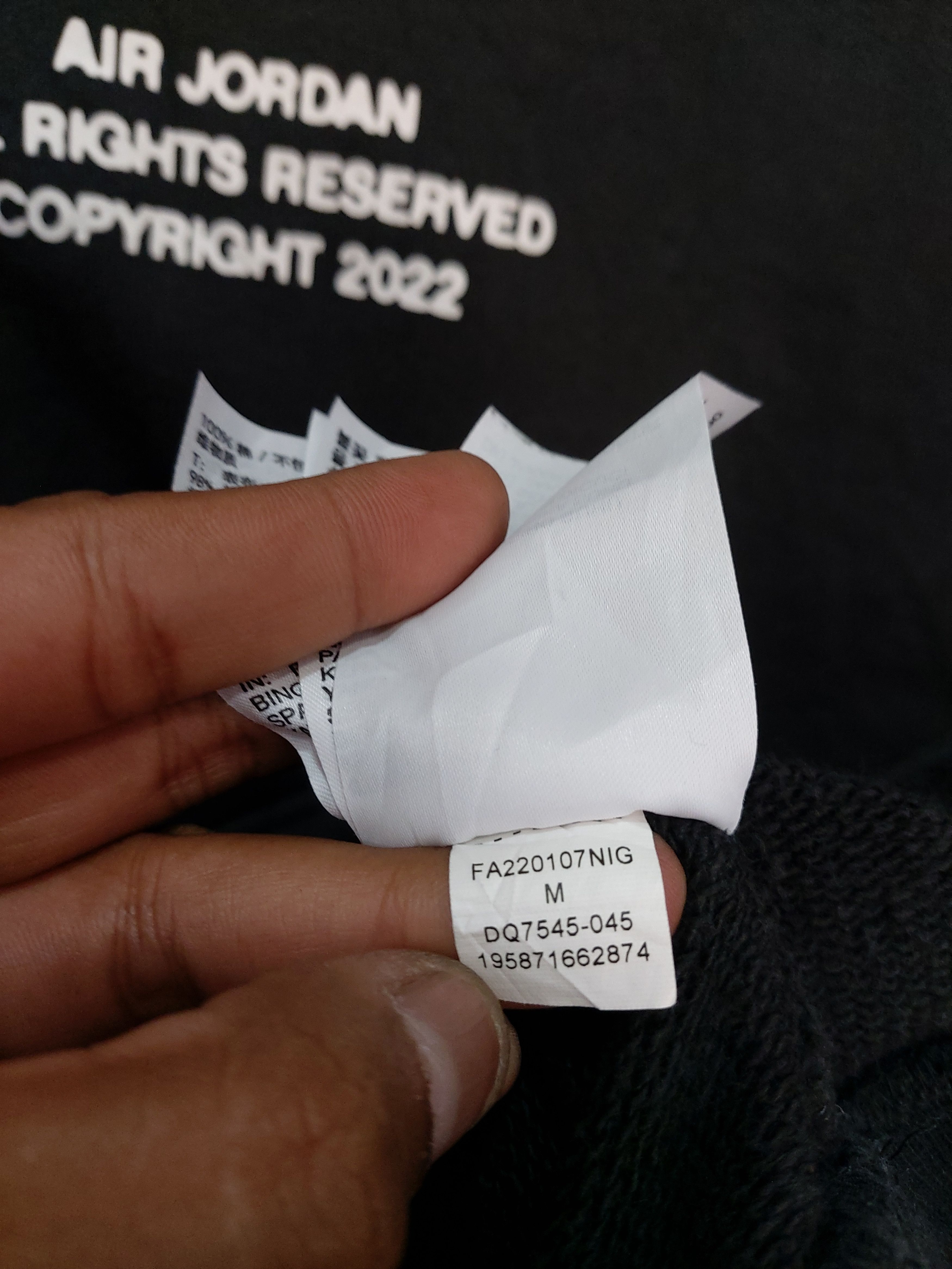 Jordan Brand AIR JORDAN FLIGHT PARIS 2022 X NIKE HOODIE Size US M / EU 48-50 / 2 - 13 Thumbnail