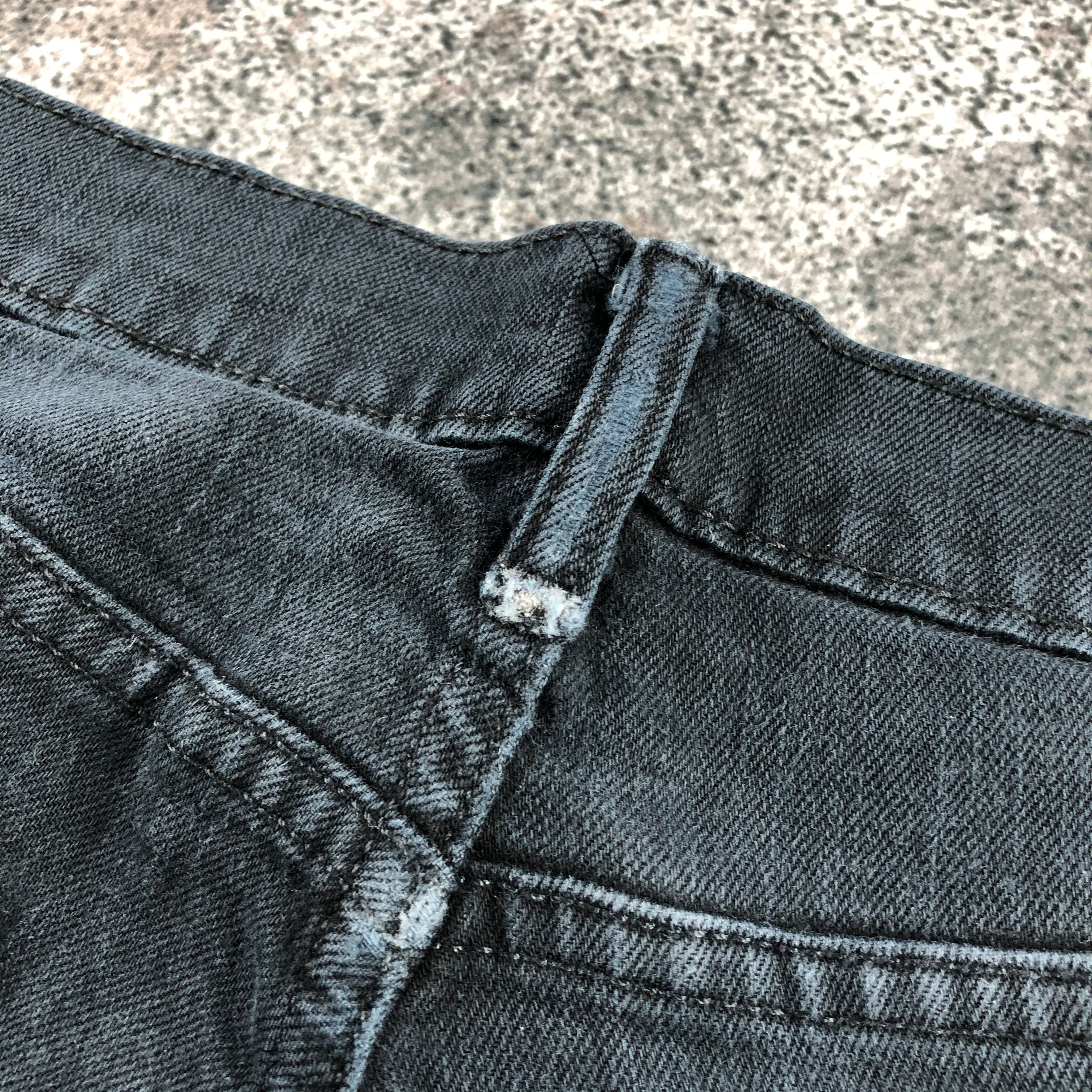 Levi's Levis 511 Jeans Faded Black Denim KJ943 Size US 34 / EU 50 - 7 Thumbnail