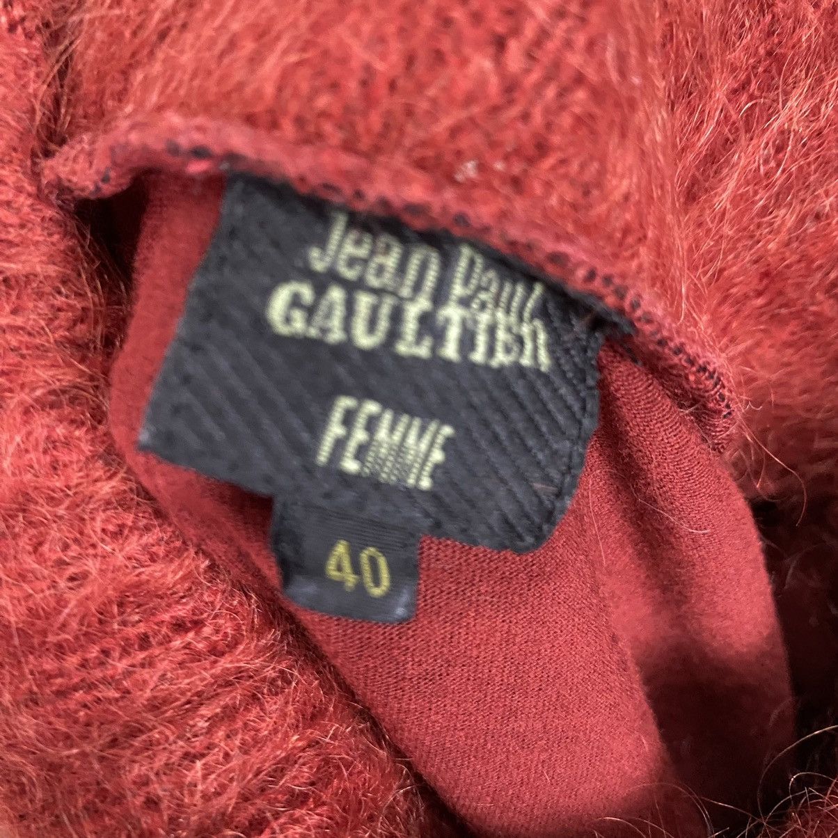 Designer × Jean Paul Gaultier Jean Paul GAULTIER FEMME Logo Embroidery Layered Mesh Top Size S / US 4 / IT 40 - 14 Thumbnail
