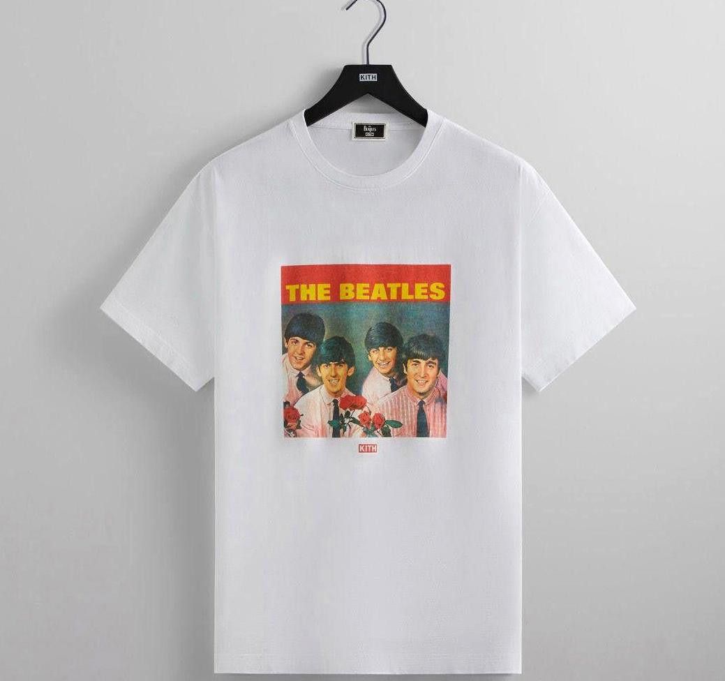 Kith Kith x The Beatles Red Roses Vintage Tee Size Large Size US L / EU 52-54 / 3 - 2 Thumbnail