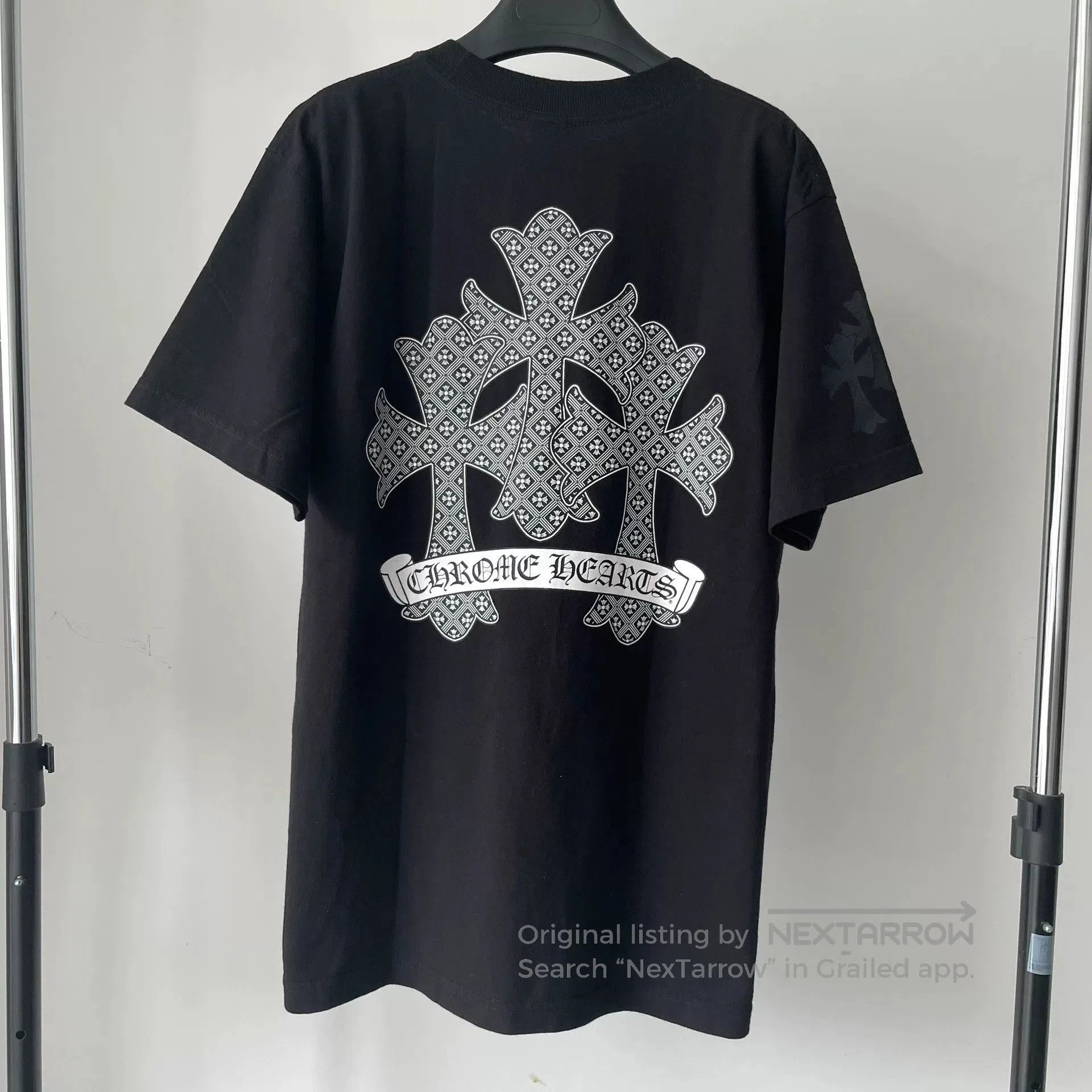 Chrome Hearts Chrome Hearts Cross Print Short Sleeve Tee. Size US M / EU 48-50 / 2 - 2 Thumbnail