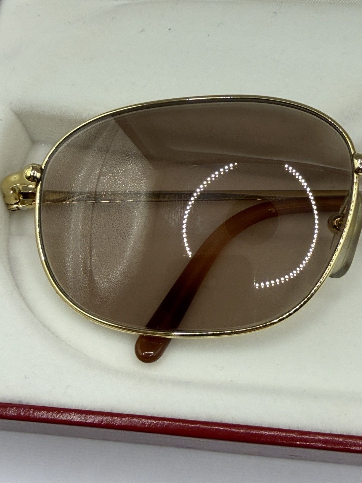 Cartier Cartier Cercle Fin Vesta Or sunglasses Size ONE SIZE - 8 Thumbnail