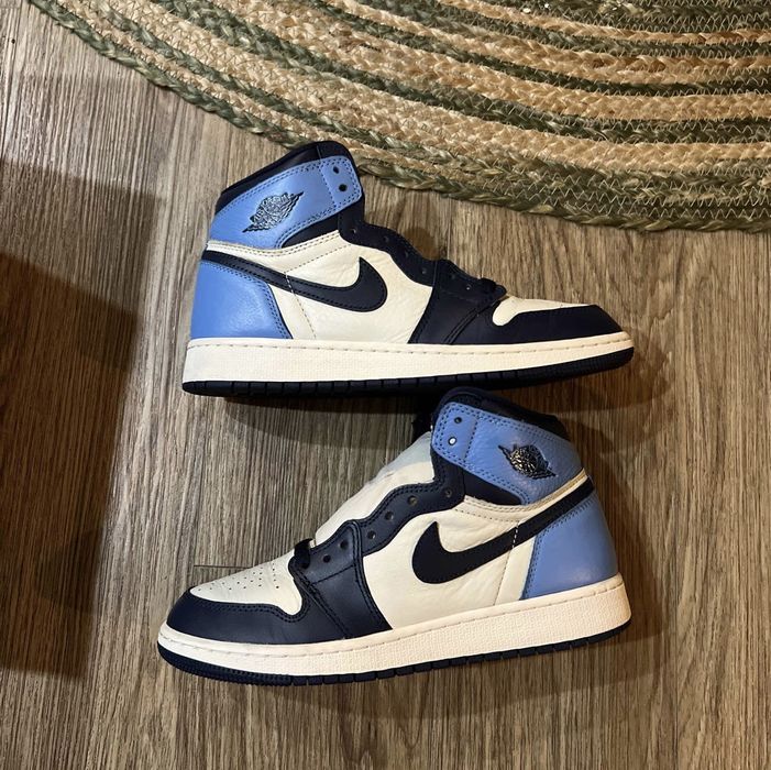 Nike Air Jordan 1 Retro High OG GS Obsidian | Grailed