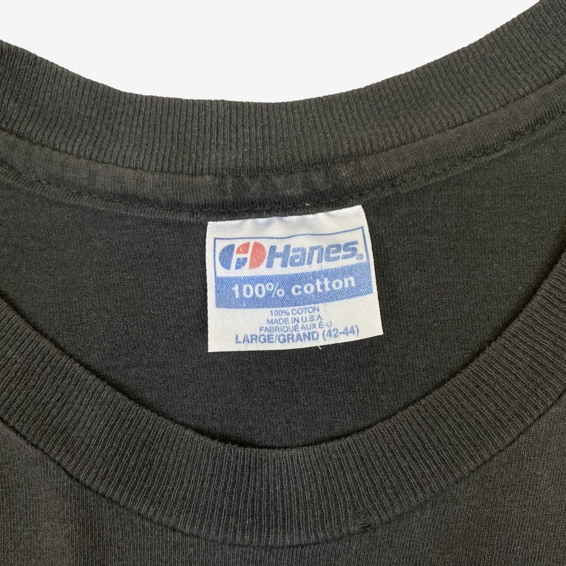 Vintage 1992 Pearl Jam "Choices" tee Large Hanes faded black Size US L / EU 52-54 / 3 - 5 Thumbnail