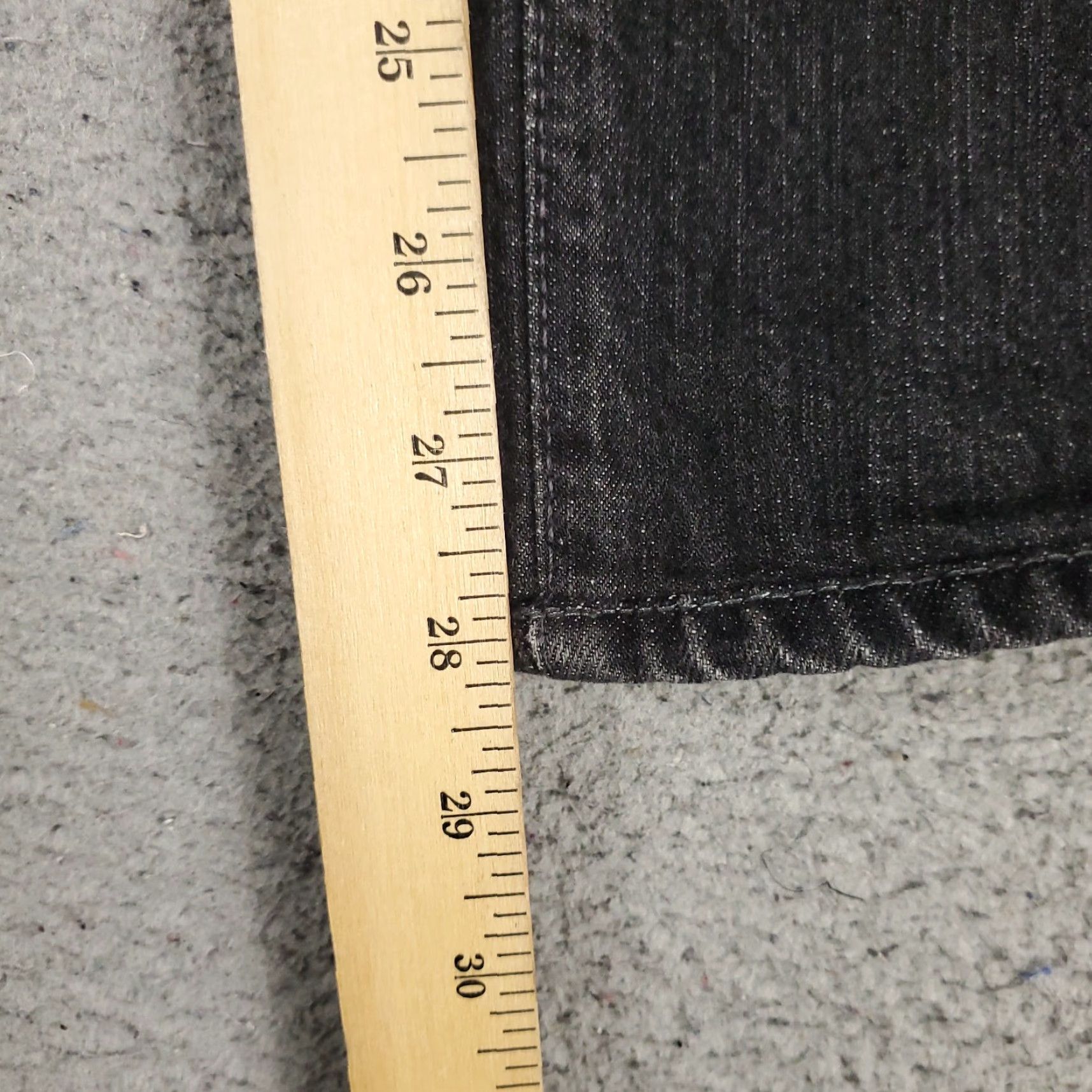 Vintage AG Adriano Goldschmied Jeans Mens 34x28 Gray Protege Straight Pants Size US 34 / EU 50 - 5 Thumbnail