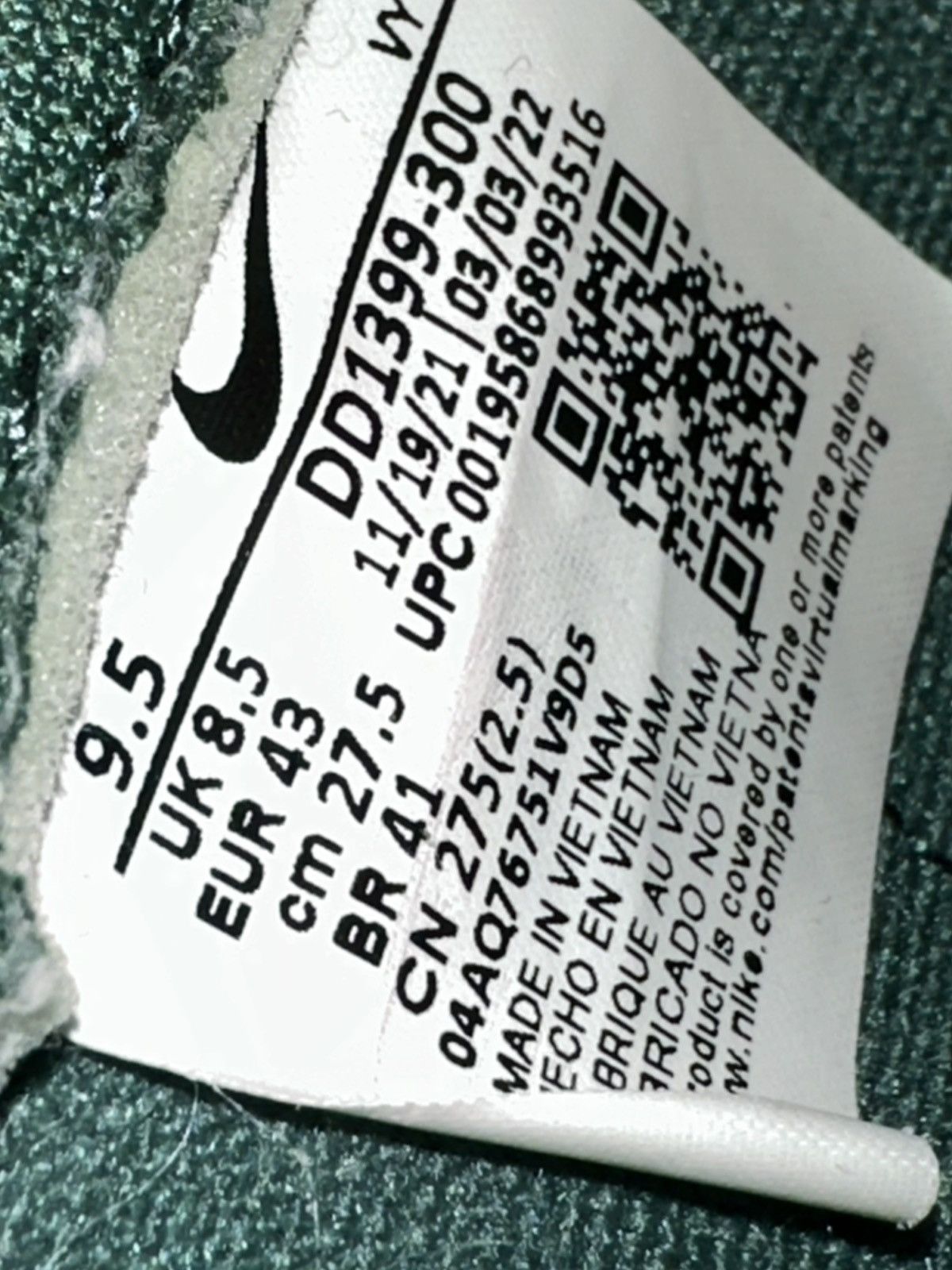 Nike Nike Dunk High ‘Australia’ Size US 9.5 / EU 42-43 - 6 Thumbnail