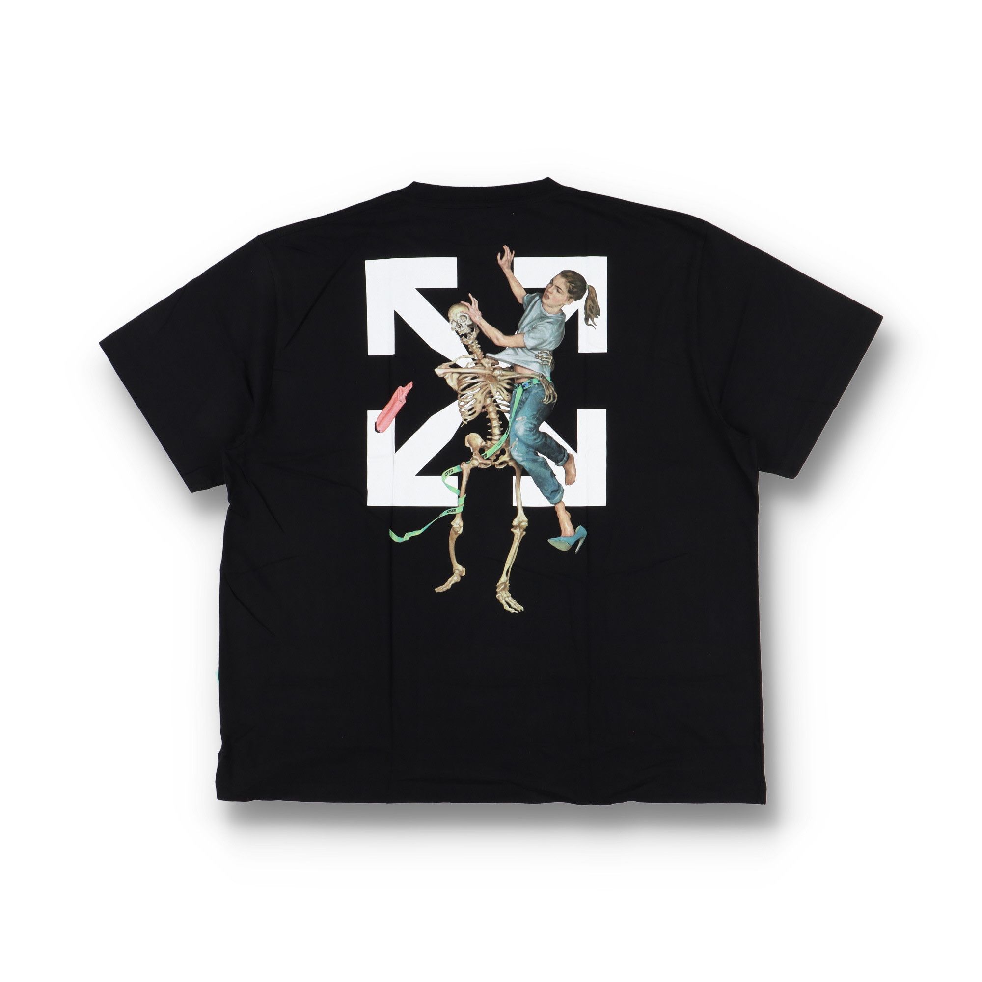 Off-White Black Pascal Skeleton Arrows Oversized T-Shirt Size US XXL / EU 58 / 5 - 1 Thumbnail