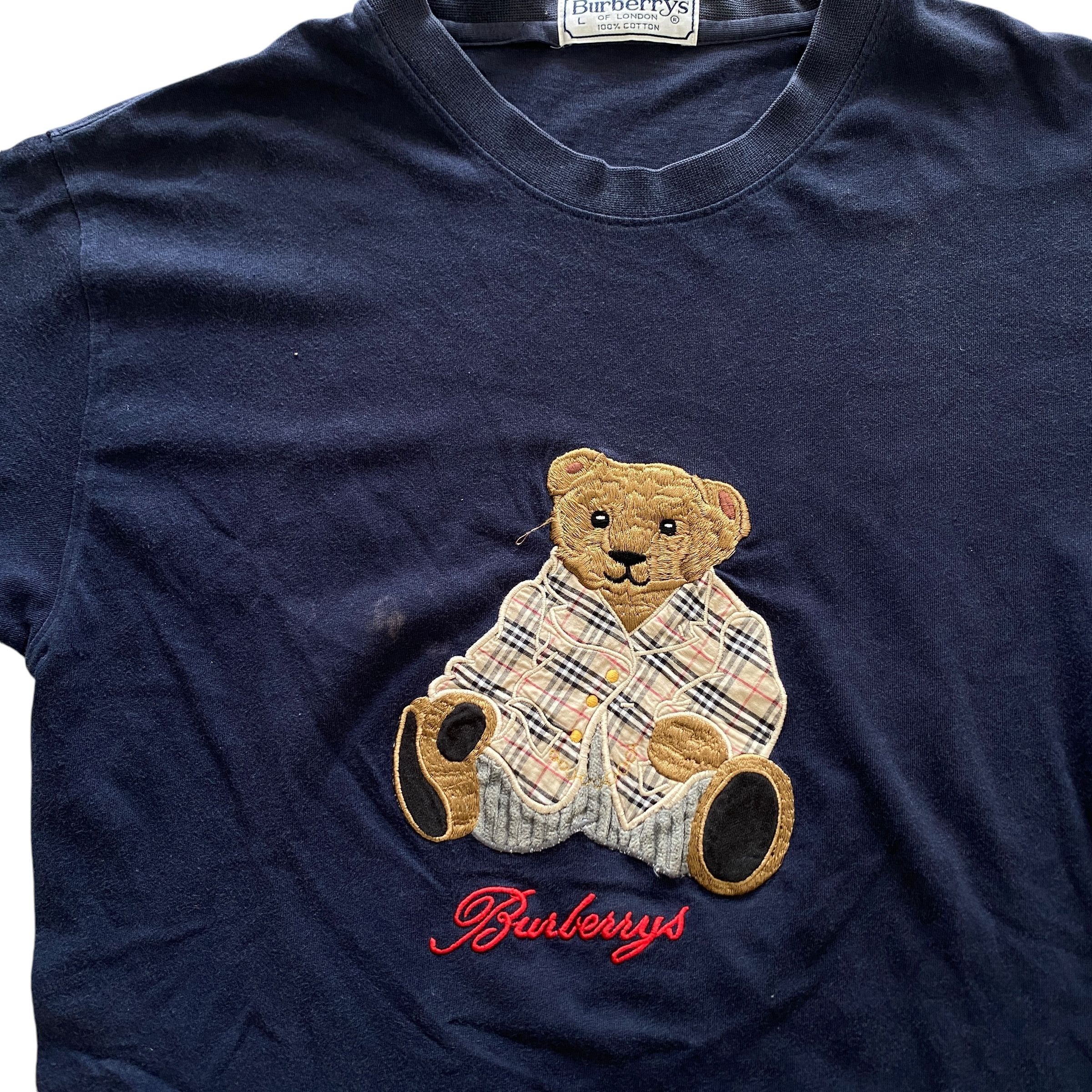 Vintage Burberry Bear Tshirt