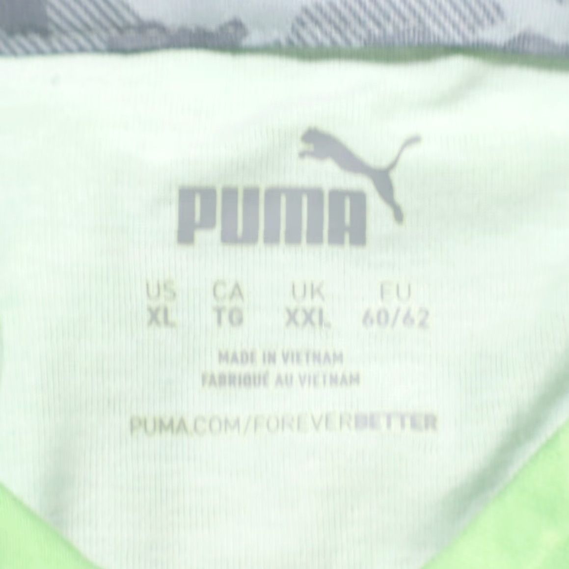 Puma Puma Shirt Green Men's XL Solarized Camo Stretch Polyester Polo Shirt US? Size US XL / EU 56 / 4 - 6 Thumbnail