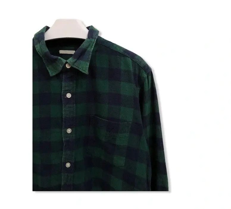 Japanese Brand Japanese Brand GU Plaid Tartan Flannel Shirt 👕 Size US M / EU 48-50 / 2 - 2 Thumbnail