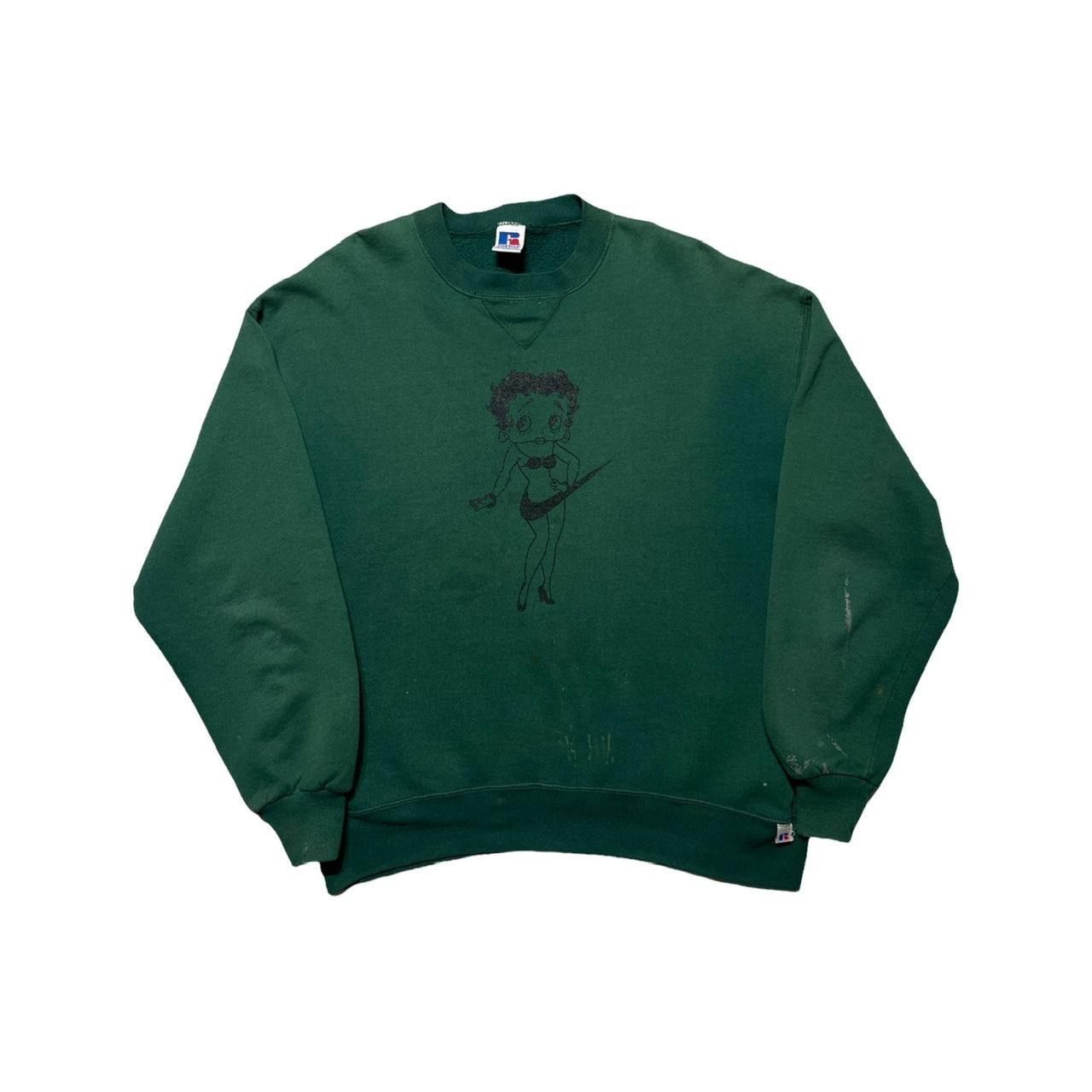 Nike × Russell Athletic × Vintage Vintage Betty Boop Nike Russell Crewneck Size US L / EU 52-54 / 3 - 1 Thumbnail