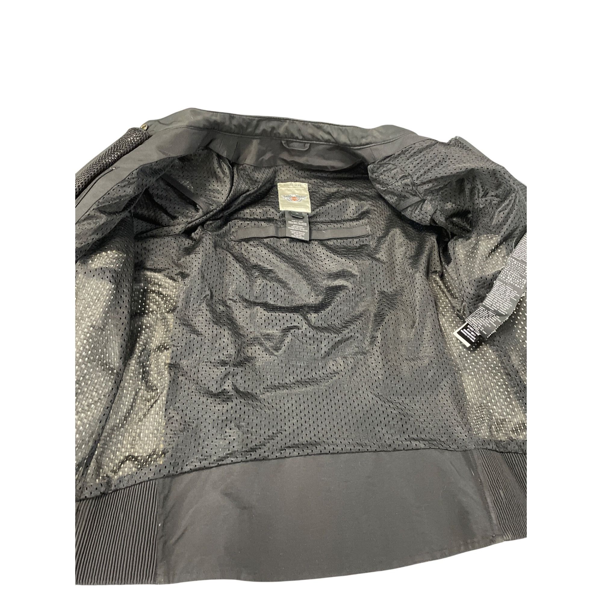 Harley Davidson Harley-Davidson Womens Black Riding Embroided poly blend Log Size XL / US 12-14 / IT 48-50 - 12 Thumbnail