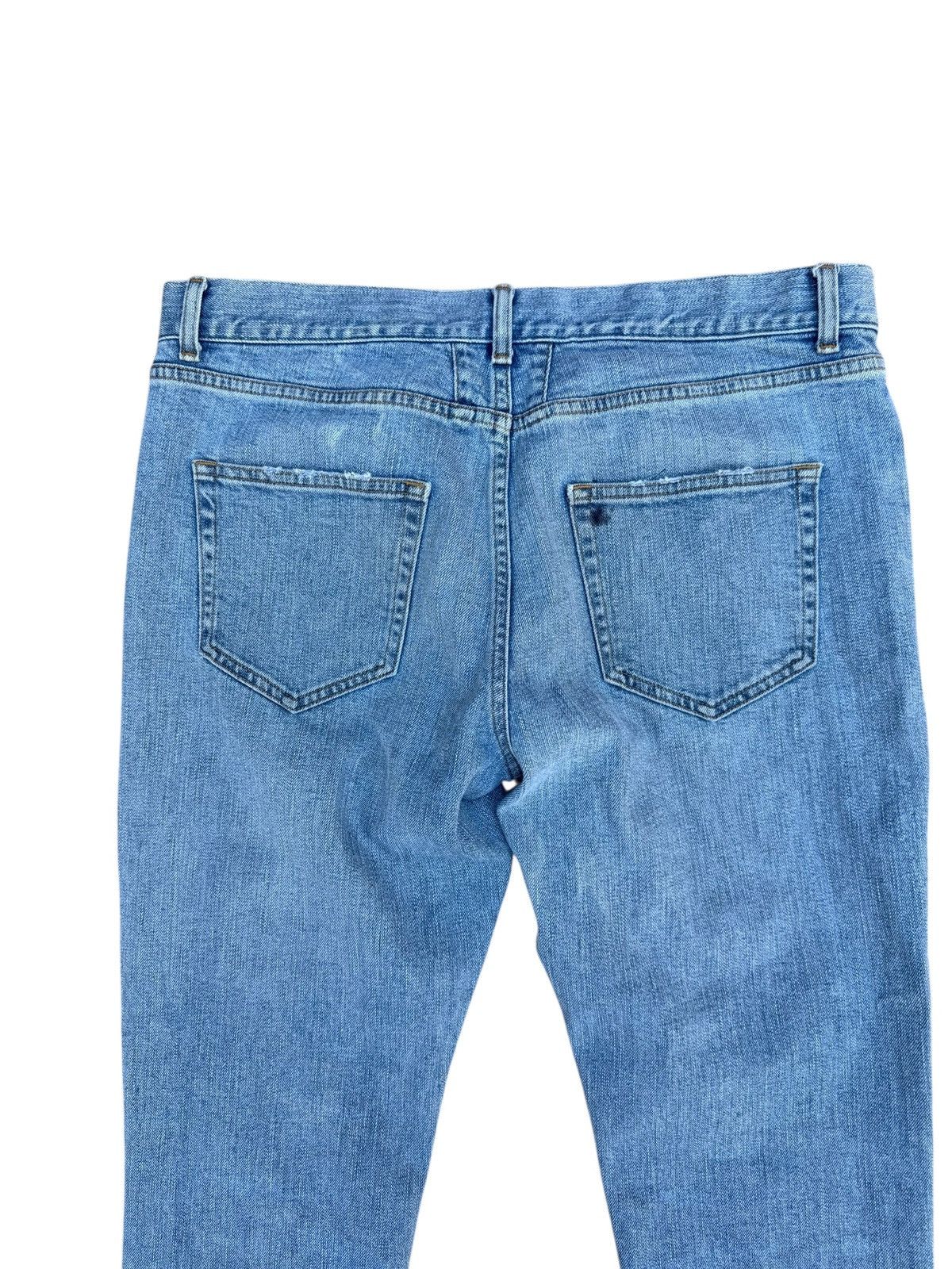 Saint Laurent Paris Saint laurent d02 blue distressed denim Size US 33 - 5 Thumbnail