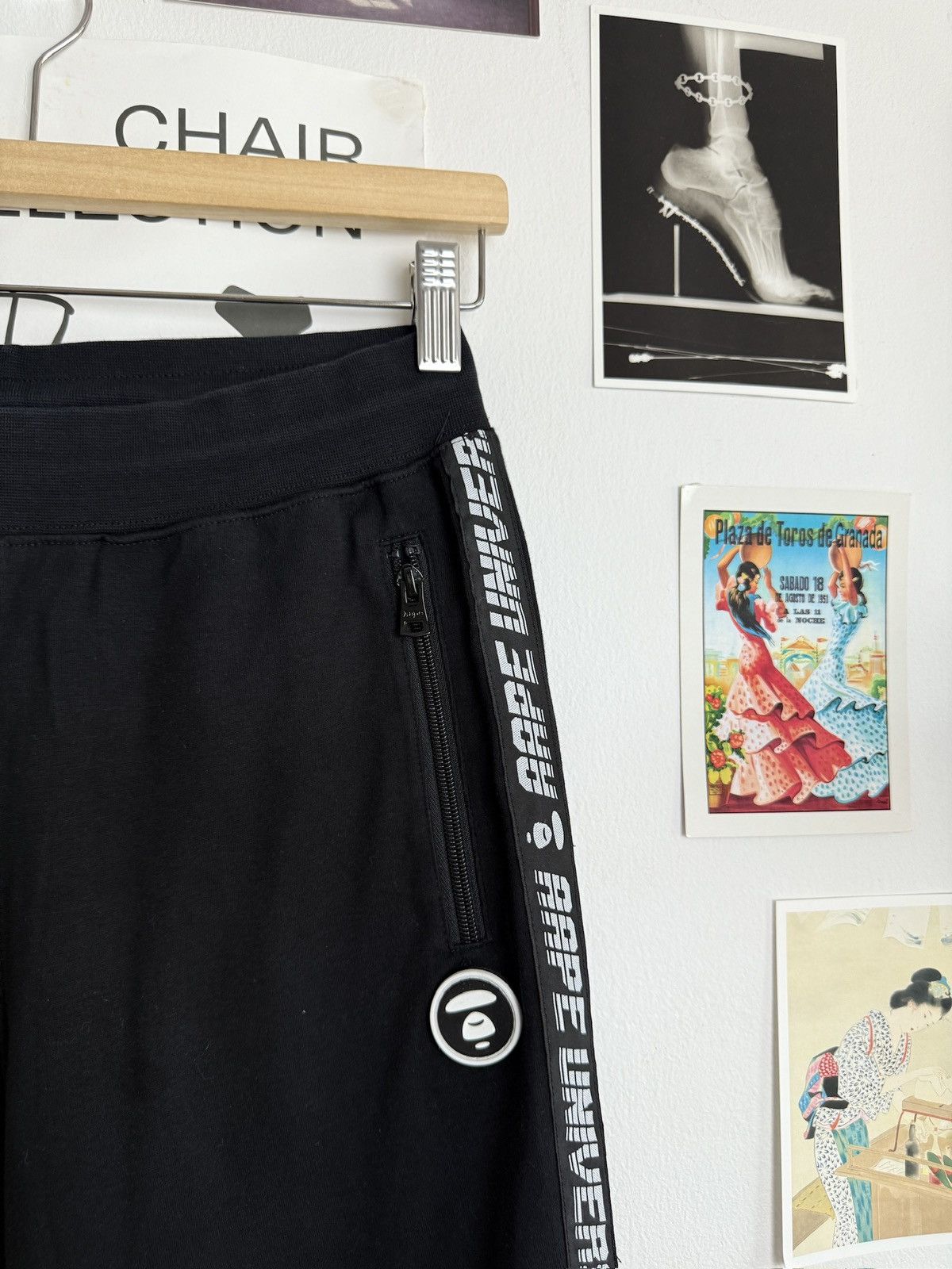 Aape Aape by Bathing Ape small logo sweatpants XXS Japan archive Size US 26 / EU 42 - 4 Thumbnail