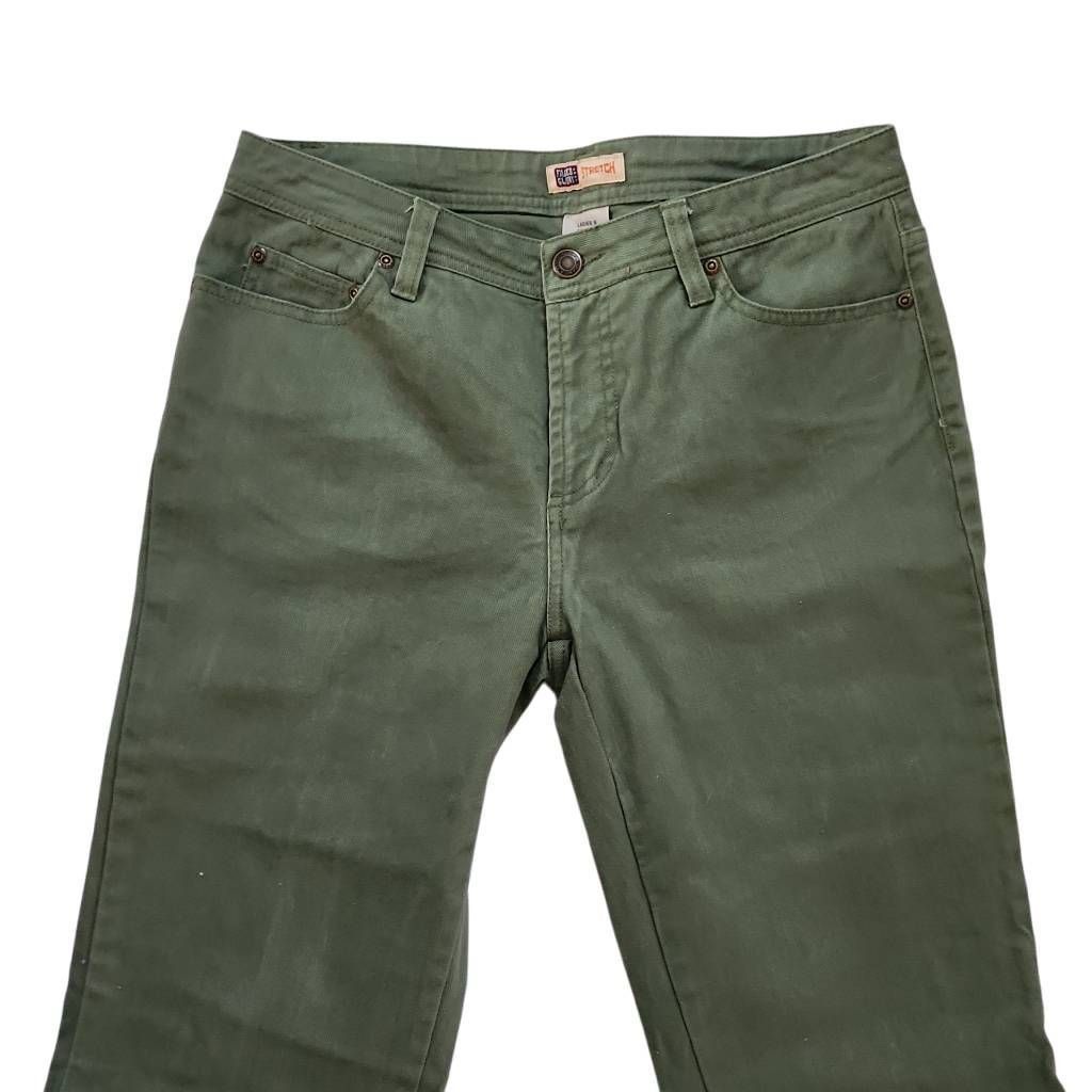 Faded Glory Faded Glory Women's Size 8 Sage Green Relaxed Jeans Size 28" / US 6 / IT 42 - 5 Thumbnail