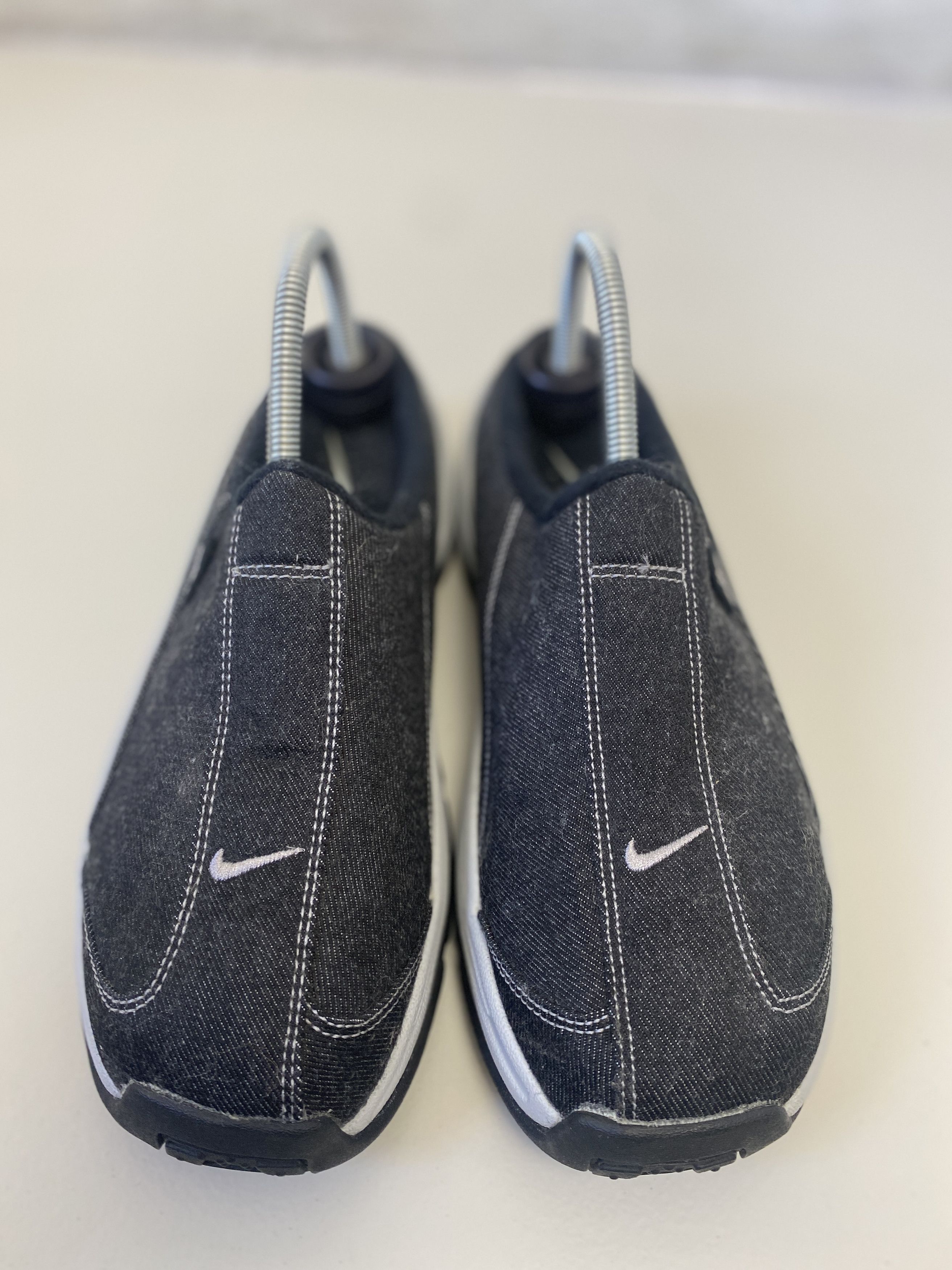 Nike Nike Afterparty 2002 vintage denim slip ons y2k 00s Size US 10.5 / IT 40.5 - 2 Thumbnail