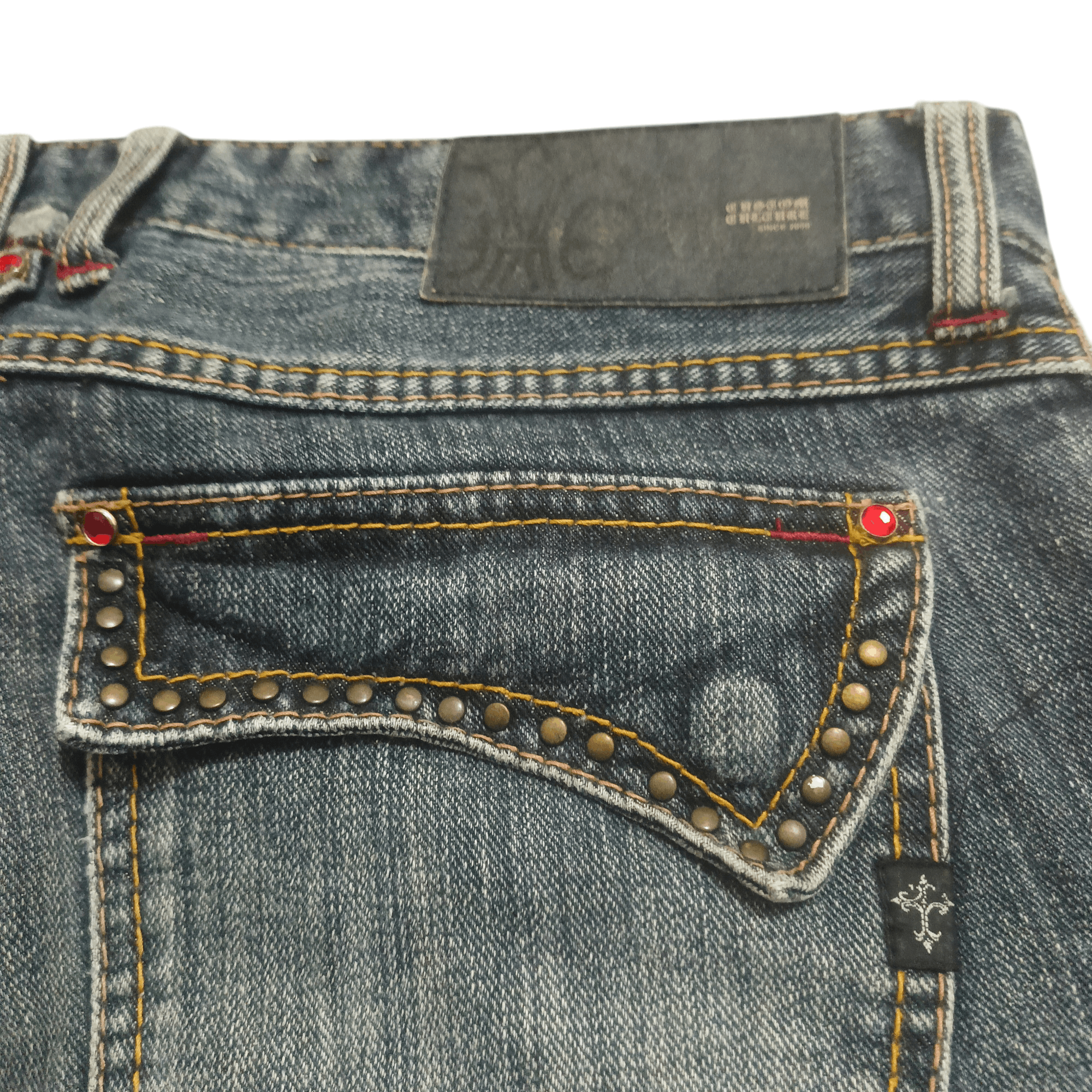 Undercover Rare!!! Japanese Custom Culture Bootcut Flare Jeans Size US 31 - 11 Thumbnail