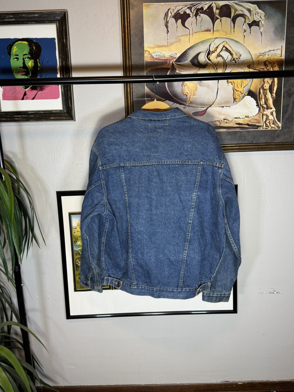 Vintage Vintage Light Blue Denim Jacket Size US L / EU 52-54 / 3 - 2 Thumbnail