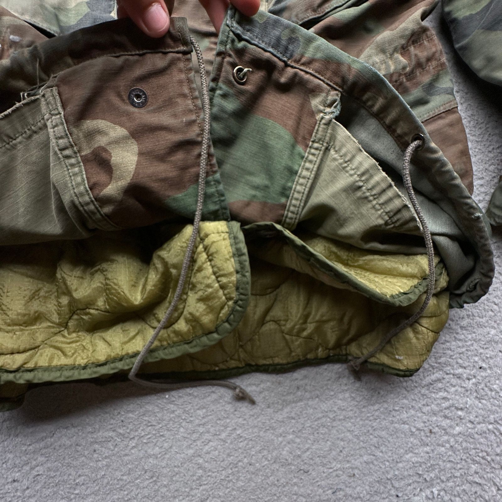 Other VTG 80s US Army M-65 Field Woodland Jacket Small W/ Liner Size US S / EU 44-46 / 1 - 15 Thumbnail