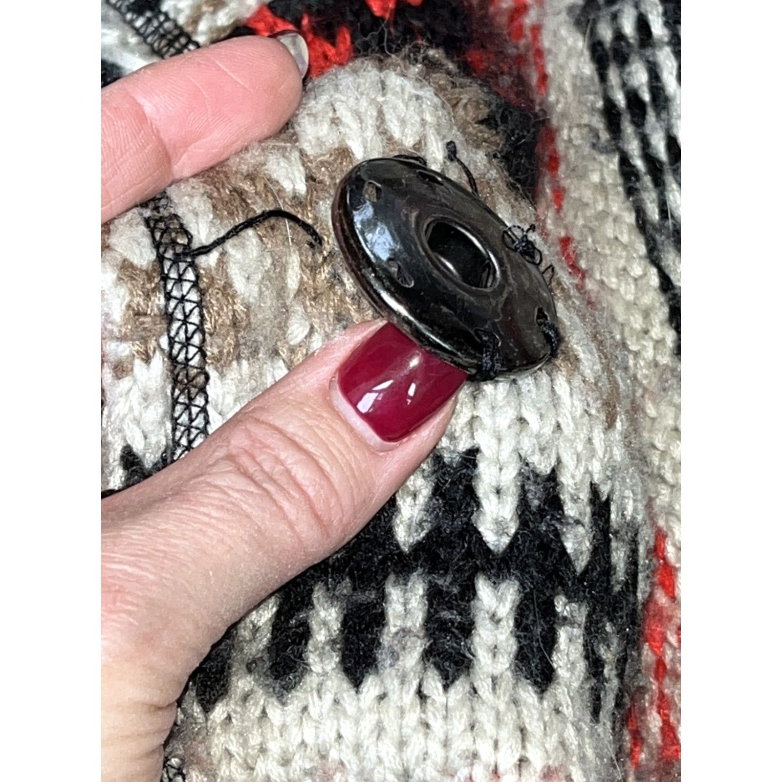 BB Dakota BB Dakota Colorful SWEATER Cardigan Open Front KNIT Waterfall Neck Women’s Large Size L / US 10 / IT 46 - 6 Thumbnail