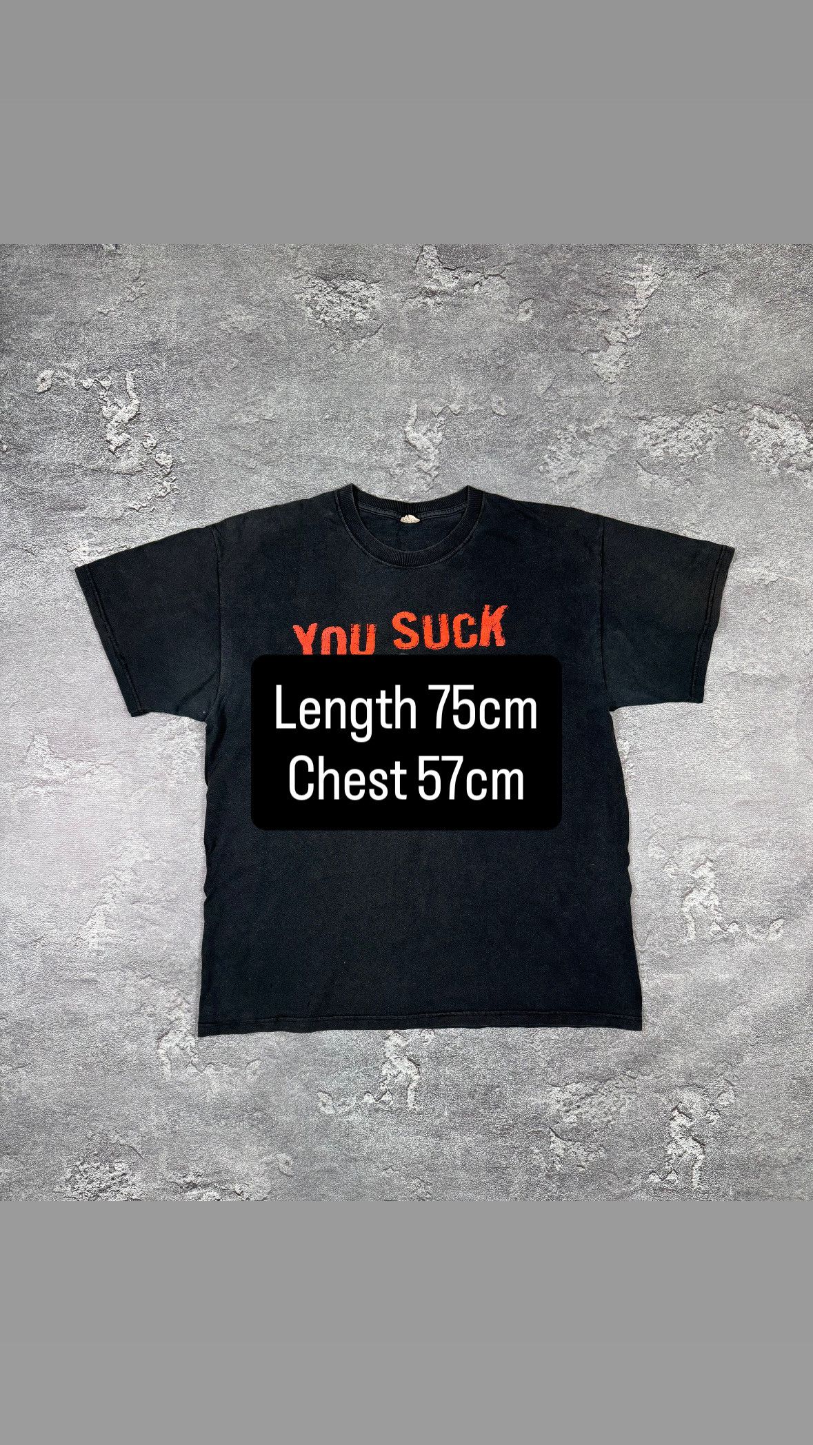 Band Tees Family Guy Band Faded T-Shirt Tee "You Suck" Size XL Y2K Size US XL / EU 56 / 4 - 2 Thumbnail