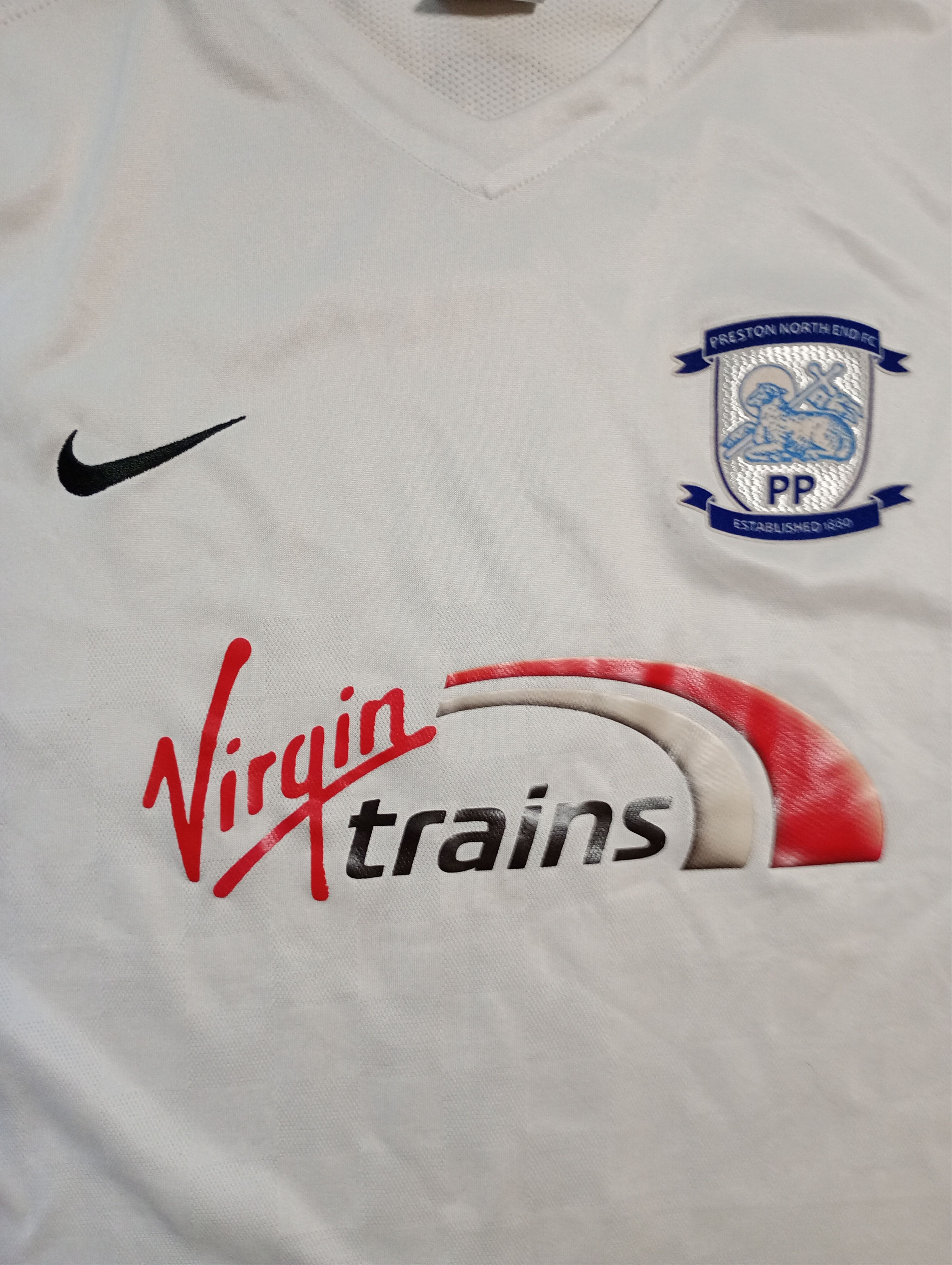 Nike Nike Preston North End FC Home Jersey 2015-2016 Size US XL / EU 56 / 4 - 9 Thumbnail