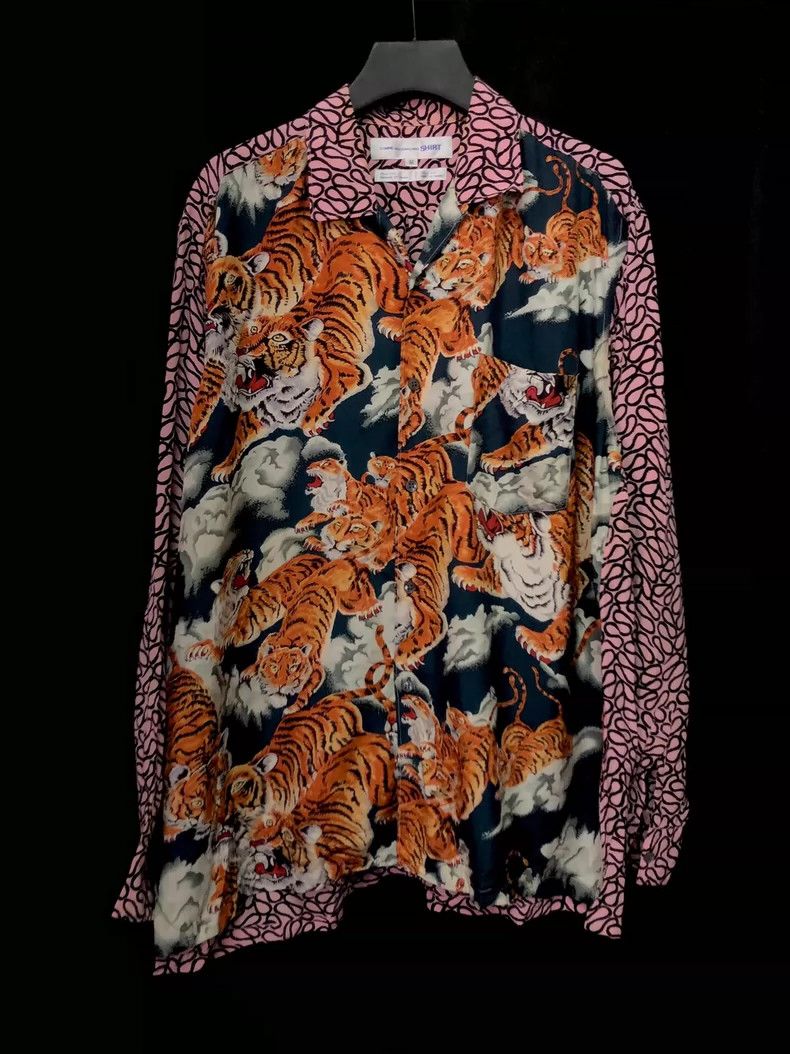 Comme des Garcons Comme Des Garcons Baihu silk shirt Size M / US 6-8 / IT 42-44 - 1 Thumbnail