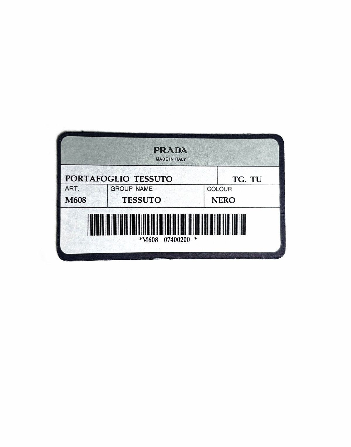 Prada Prada Tessuto Nero Long Wallet Size ONE SIZE - 15 Thumbnail