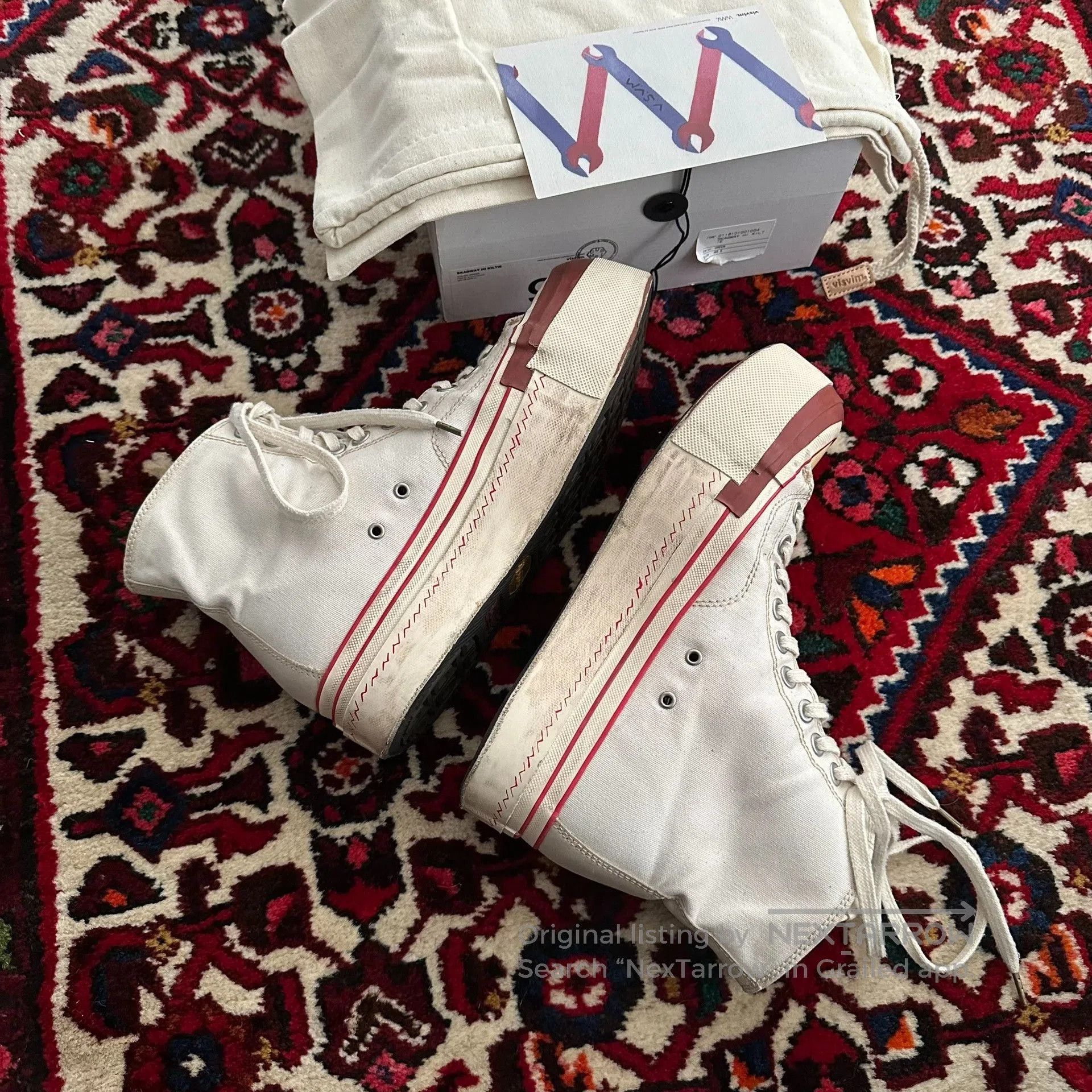 Visvim visvim skagway hi canvas shoes size 8. Size US 8 / EU 41 - 5 Thumbnail