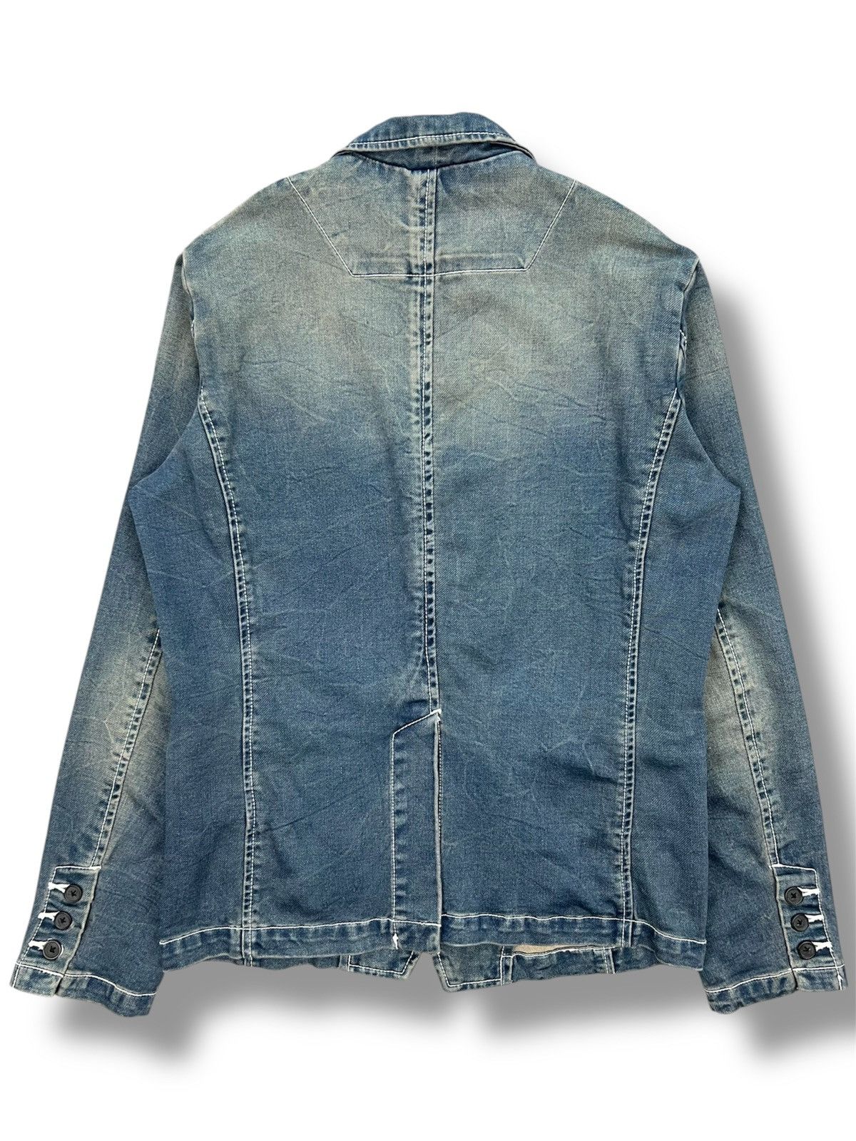 semanticdesign Semantic Design Dirty Soft Denim Jacket Size US XS / EU 42 / 0 - 2 Thumbnail