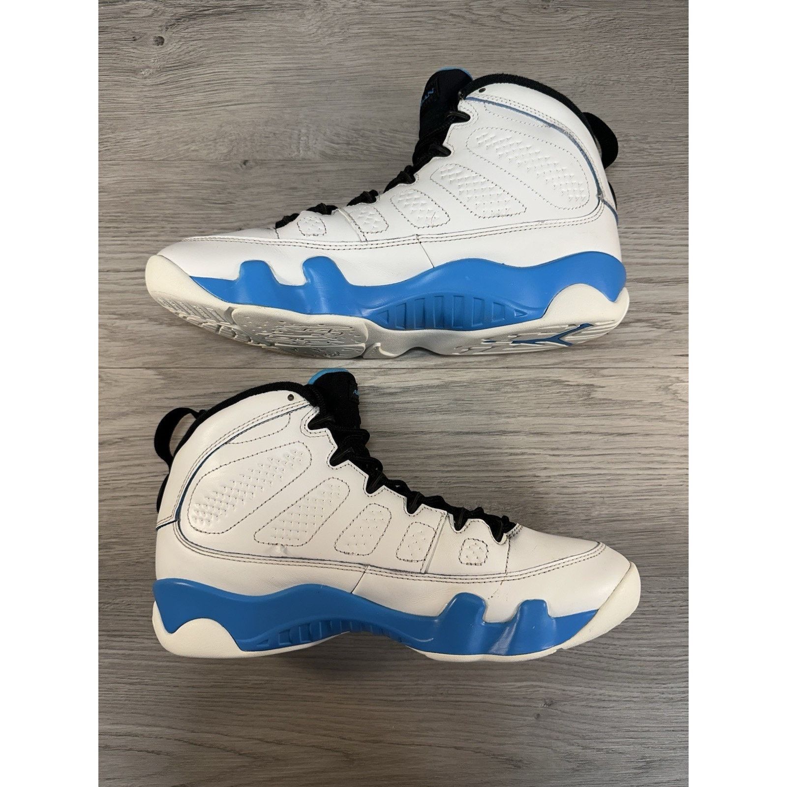 Jordan Brand Air Jordan 9 Retro Powder Blue 2024 - Size 9.5 Size US 9.5 / EU 42-43 - 3 Thumbnail