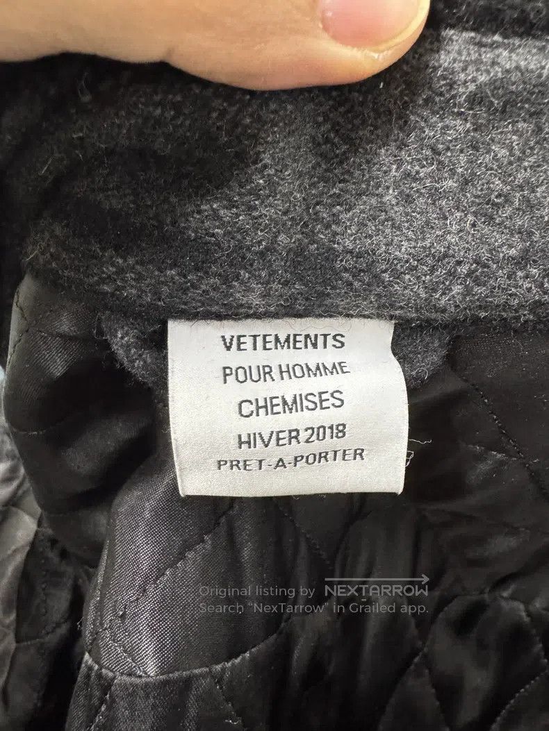 Vetements VETEMENTS Plaid Insulated Jacket Size US XS / EU 42 / 0 - 7 Thumbnail