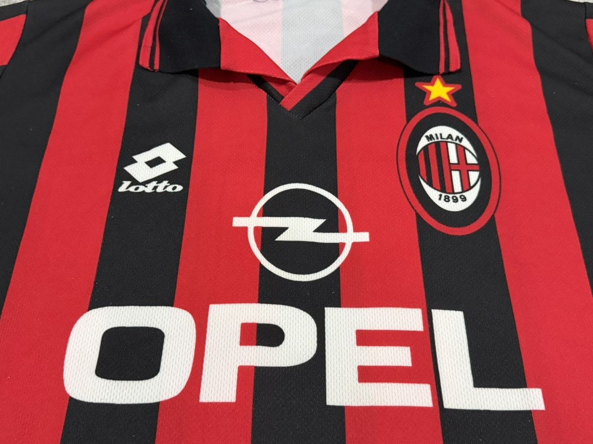 Lotto Sport Vintage AC Milan jersey home lotto Size US L / EU 52-54 / 3 - 3 Thumbnail
