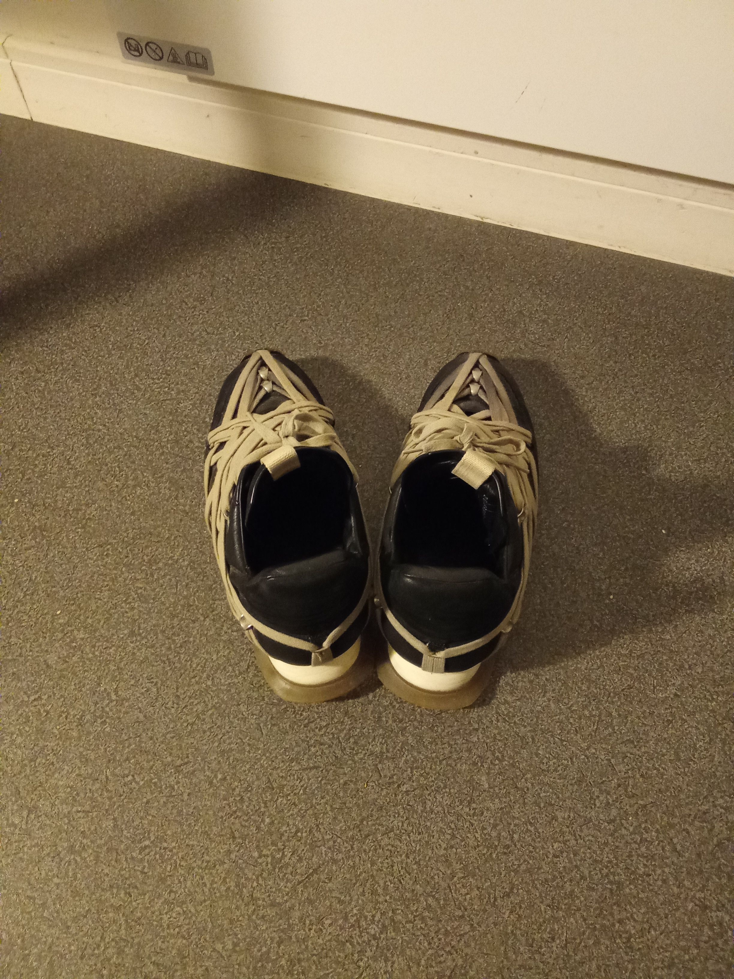 Rick Owens Megalace Runner Size US 9 / EU 42 - 4 Thumbnail