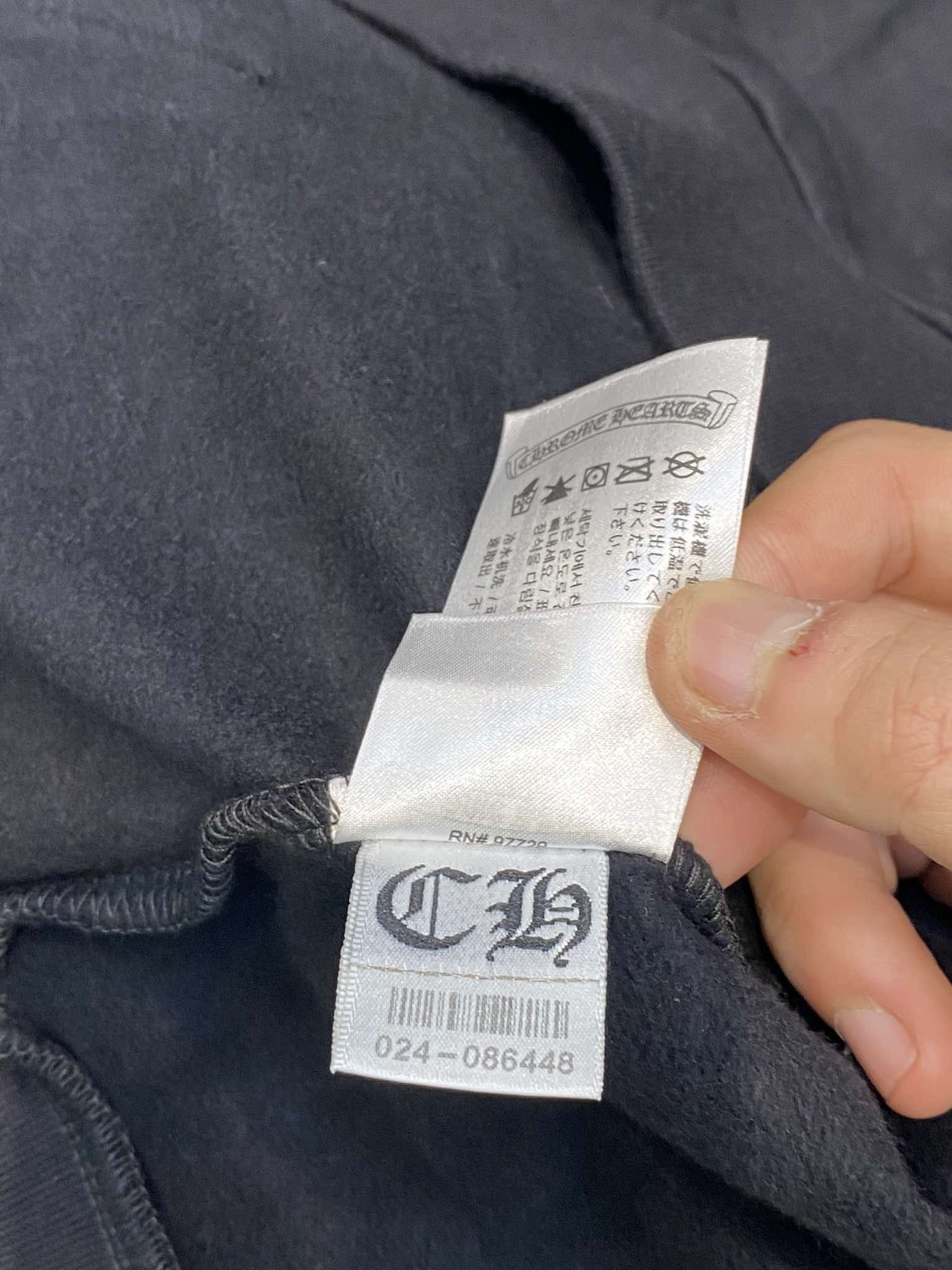 Chrome Hearts CHROME HEARTS Multi Color Cross Cemetery Zip Up Hoodie BLACK Size US L / EU 52-54 / 3 - 9 Thumbnail
