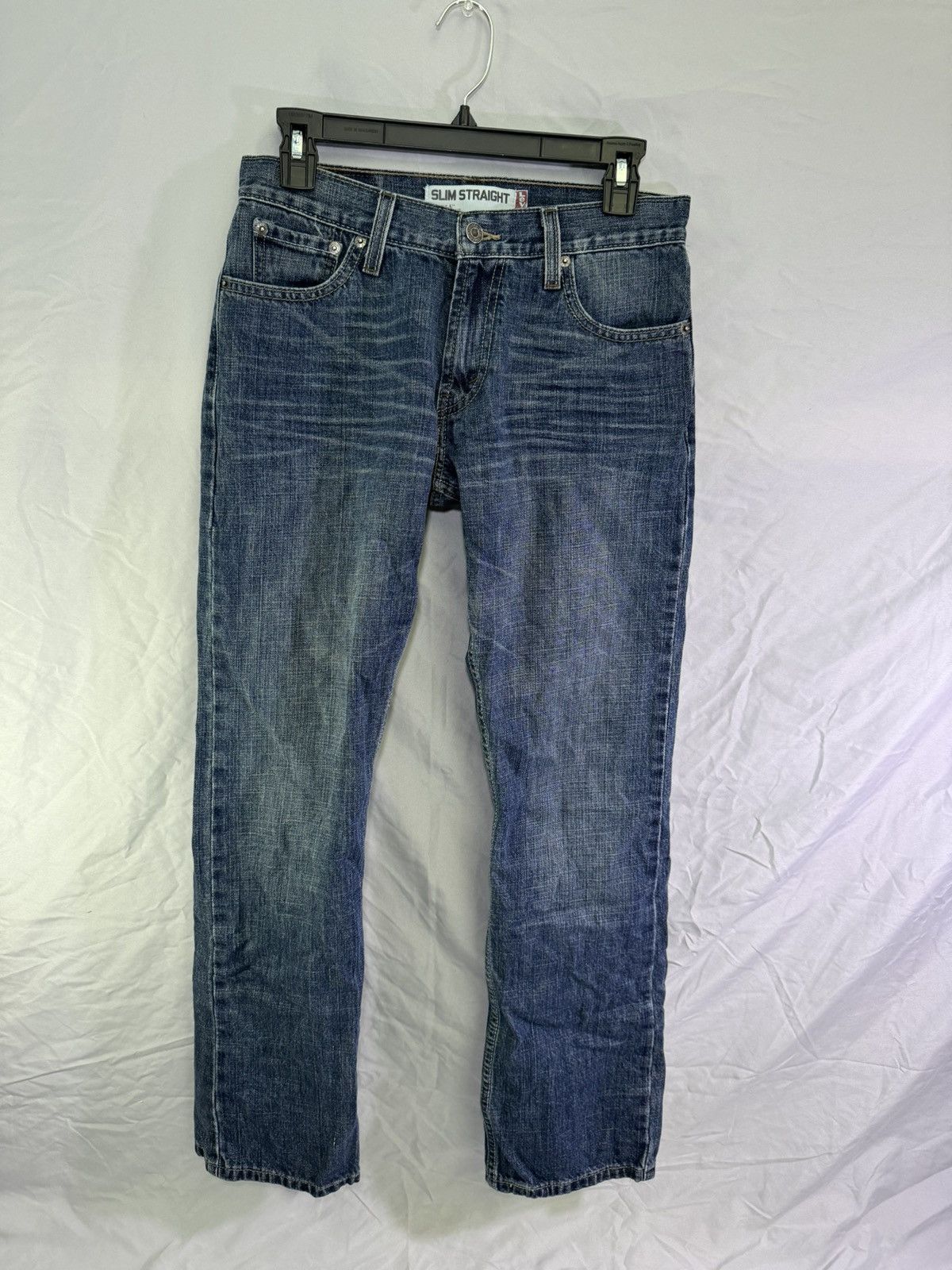 Levi's × Vintage Blue slim straight rocker jeans from Levi’s Size US 30 / EU 46 - 1 Thumbnail