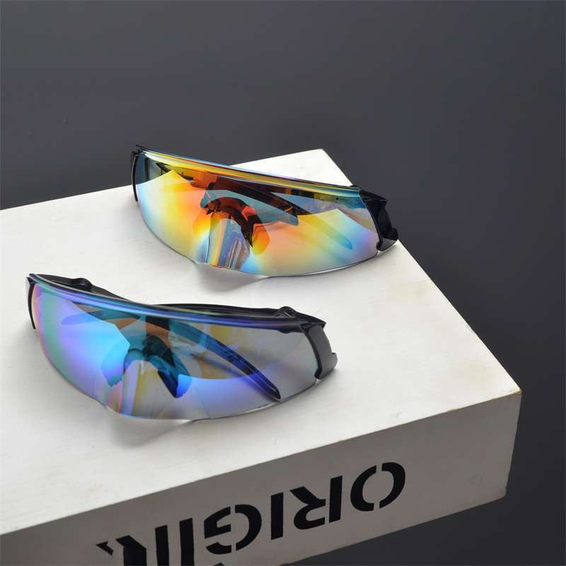 VIBE Vintage Street ins style custom avant-garde sunglasses Size ONE SIZE - 2 Thumbnail